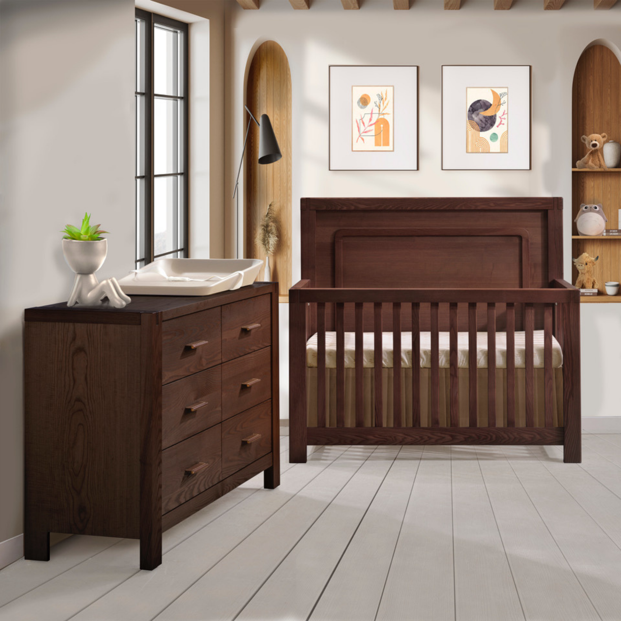 NATART Toscano Convertible Crib