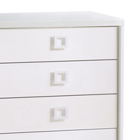Thumbnail for NEST Lello 5 Drawer Dresser - White