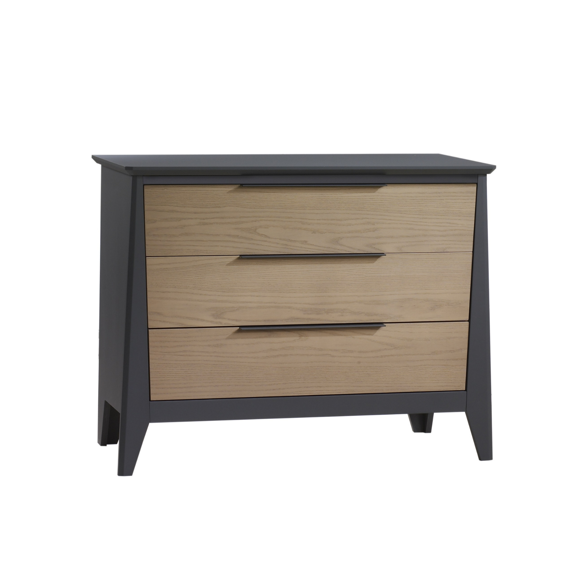 NEST Flexx Classic Crib + 3-Drawer Dresser + 5-Drawer Dresser - Graphite/Wheat (LIMITED QUANTITY)