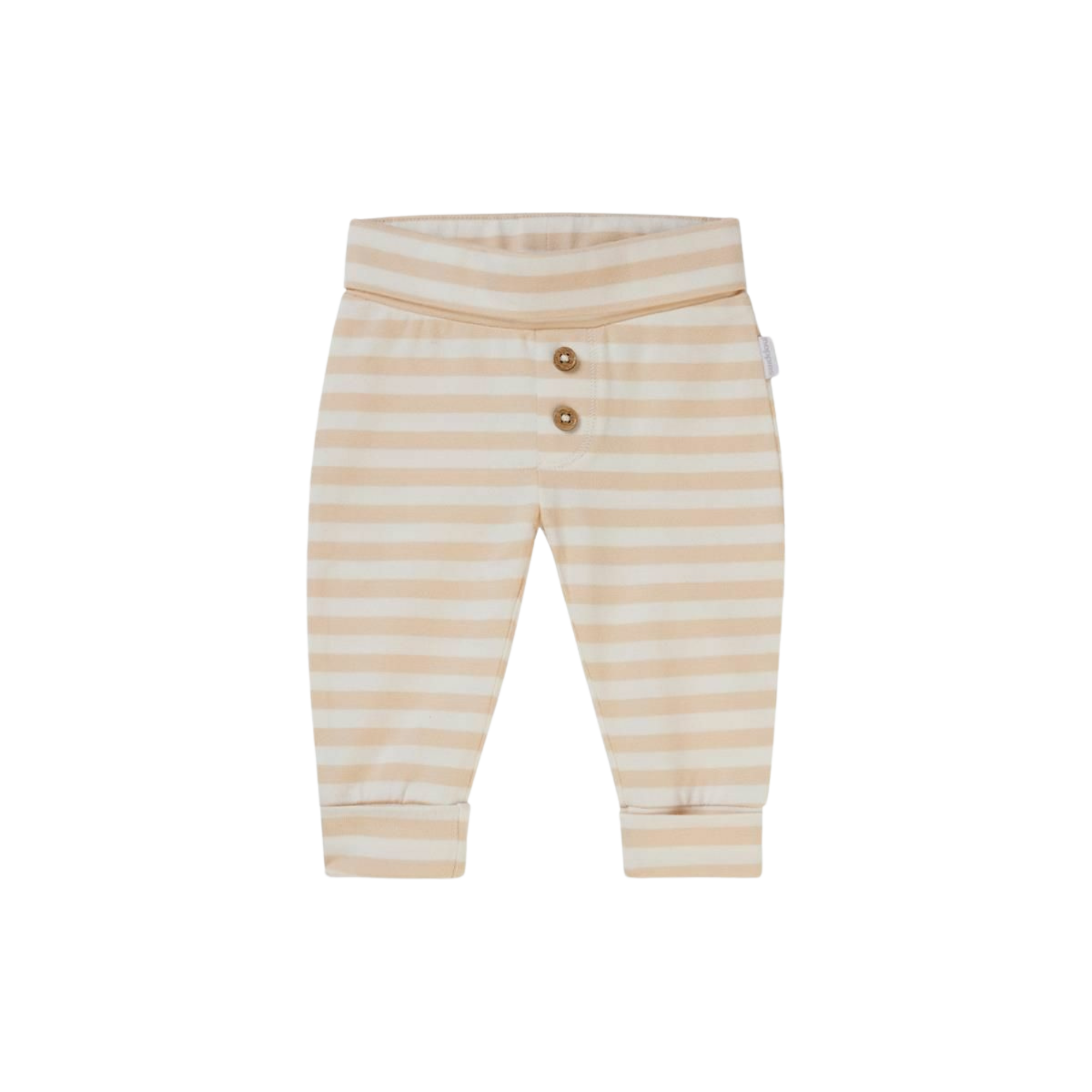 NOPPIES Pantalon Baxley Slim Fit Stripe - Beige