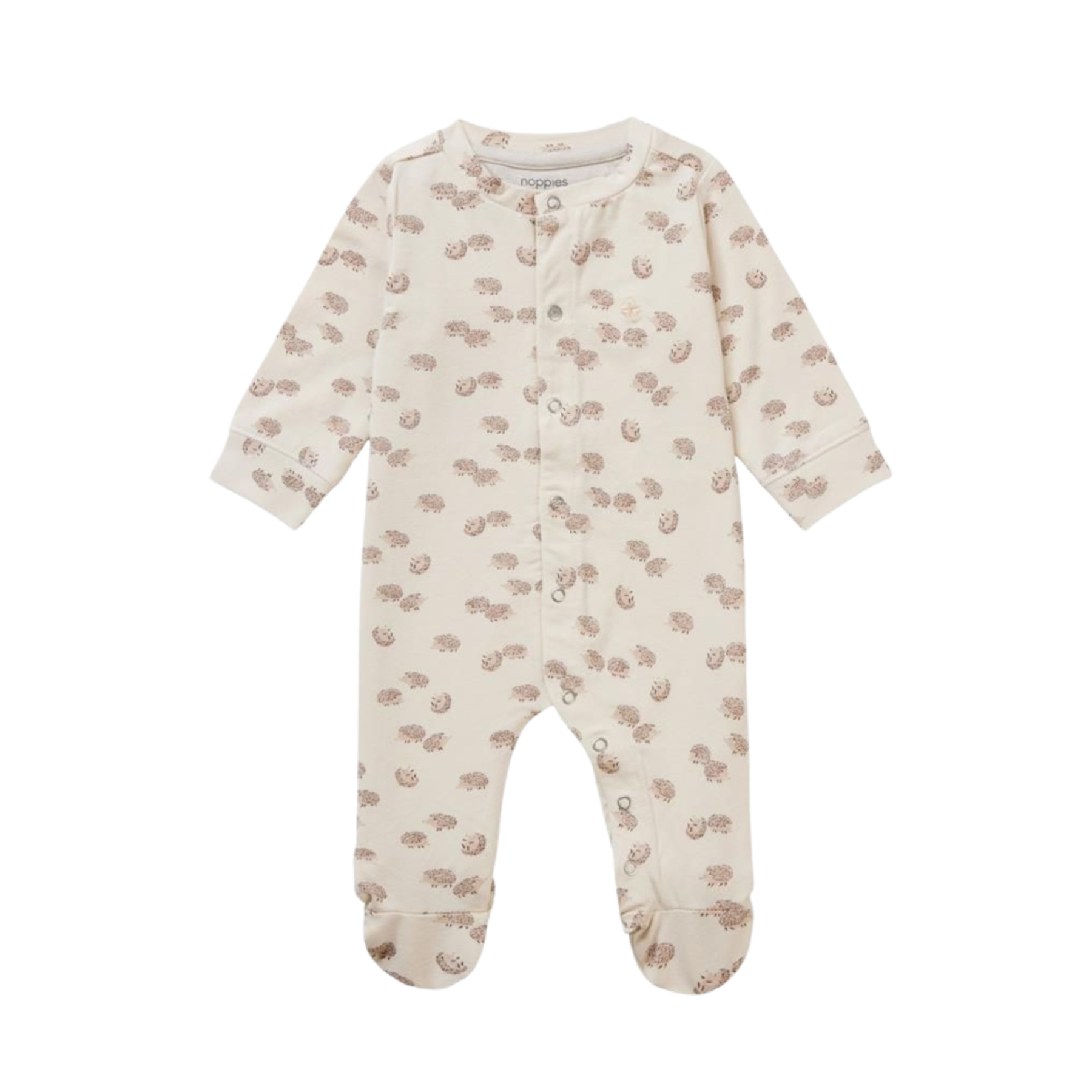 NOPPIES Combishort Bement Manches Longues - Naturel