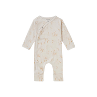 Thumbnail for NOPPIES Playsuit Bryant Long Sleeve - Oatmeal