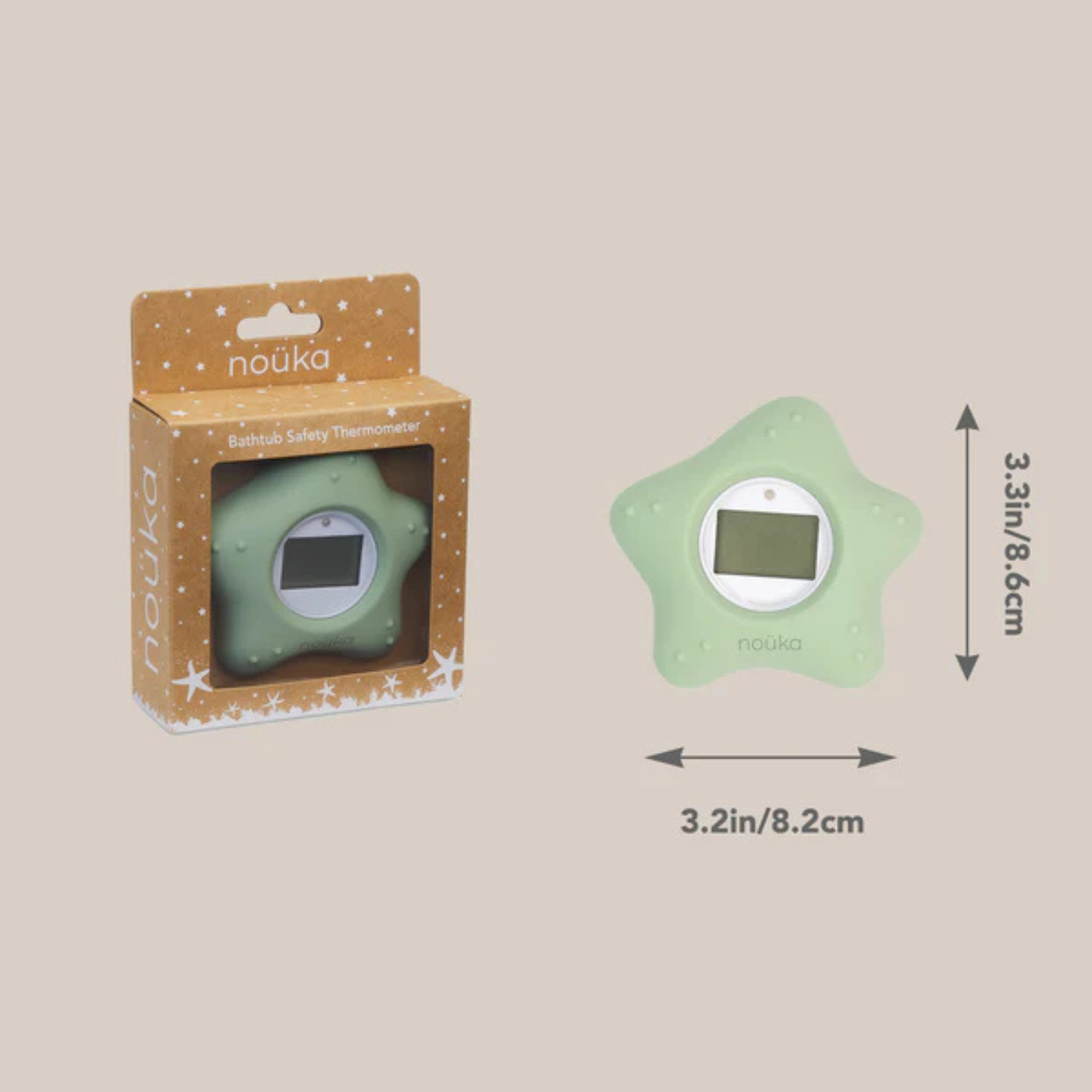 NOÜKA Bathtub Safety Thermometer