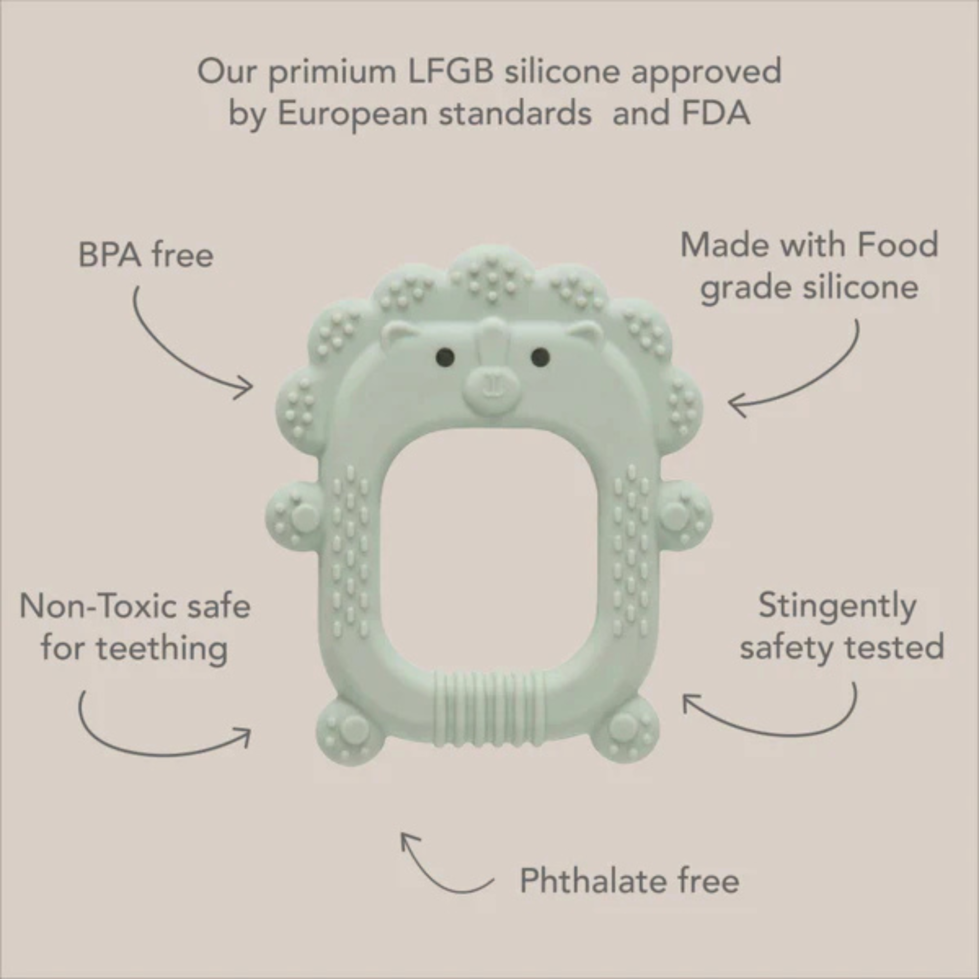 NOÜKA Silicone Teether Toy
