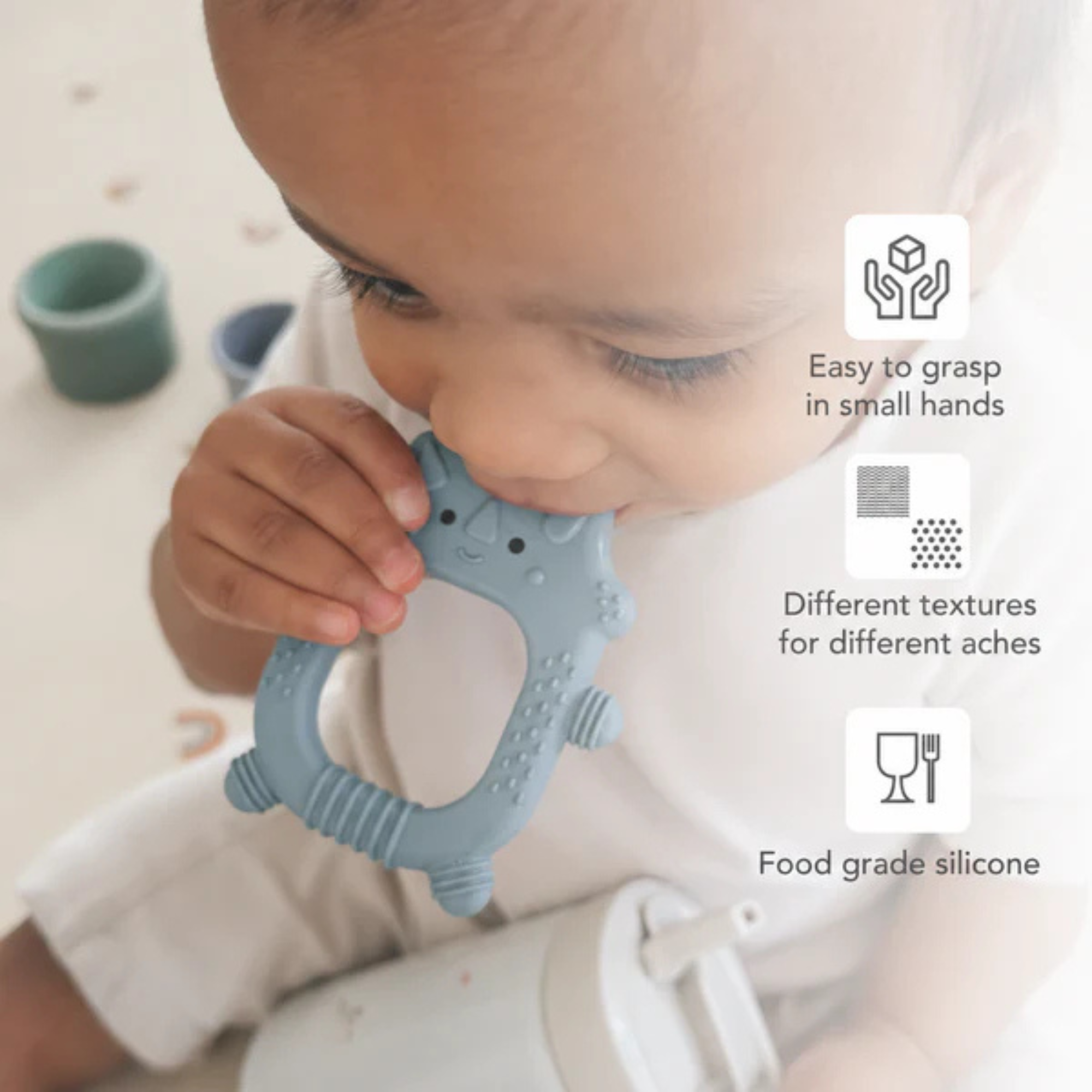NOÜKA Silicone Teether Toy
