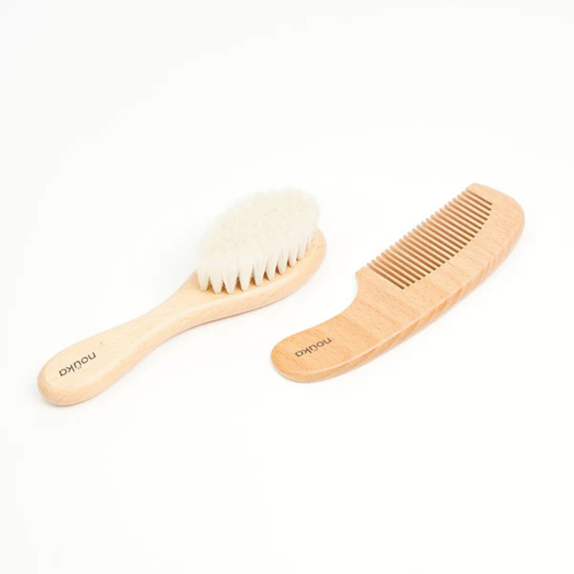 Ensemble brosse et peigne en bois NOÜKA