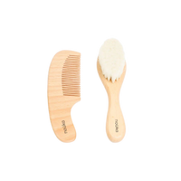 Thumbnail for NOÜKA Wooden Brush and Comb Set