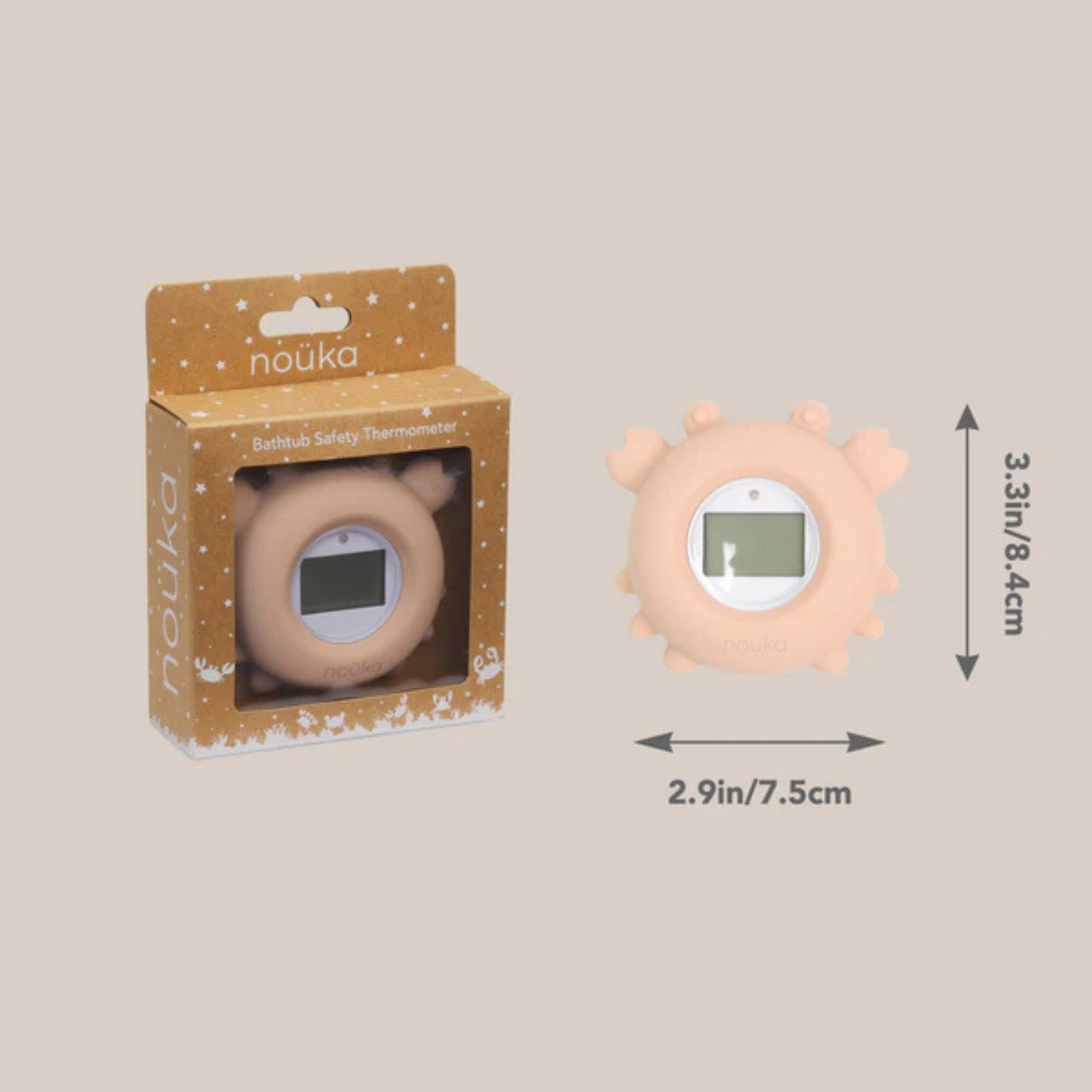 NOÜKA Bathtub Safety Thermometer