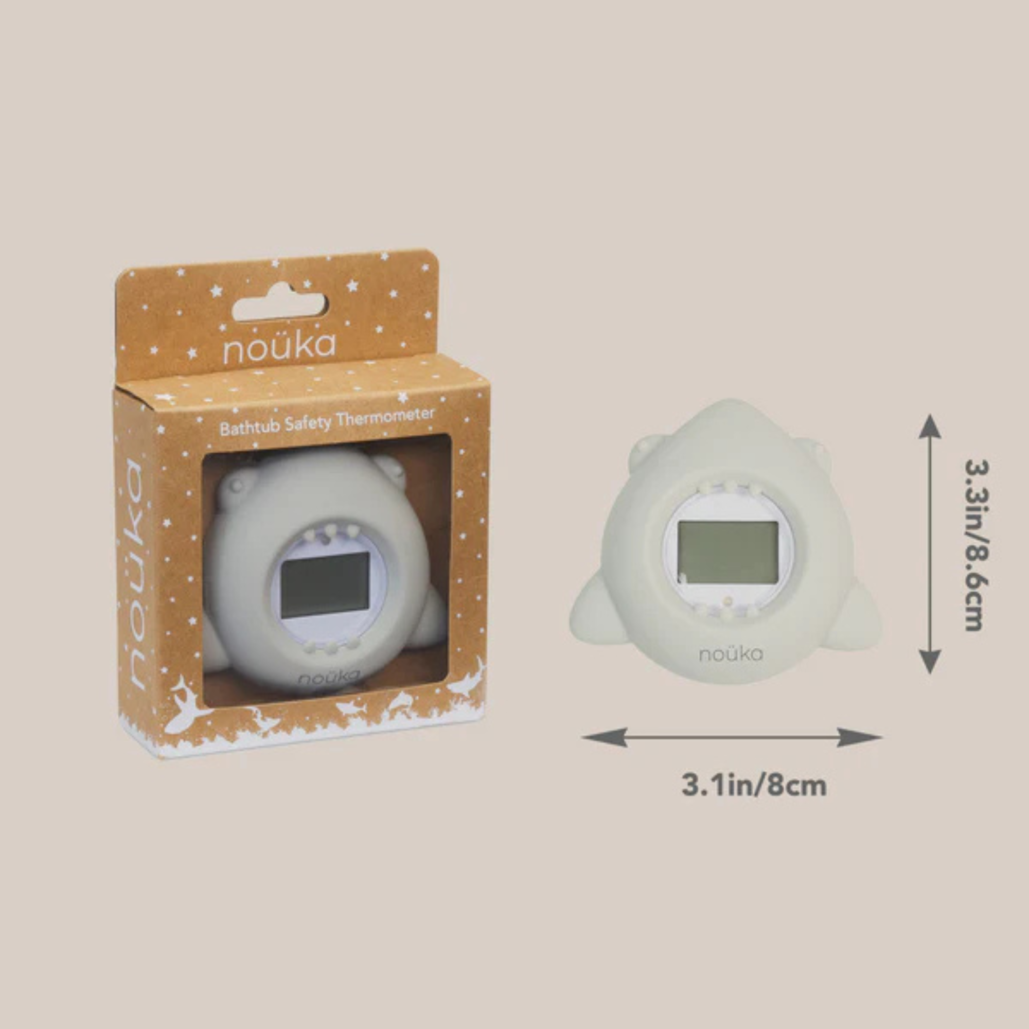 NOÜKA Bathtub Safety Thermometer