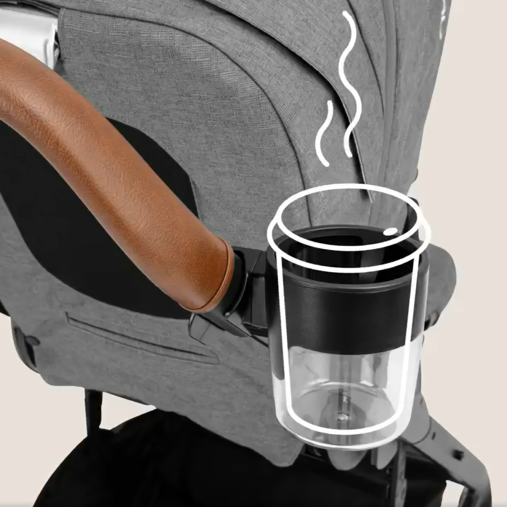 NUNA MIXX and Demi Grow Cup Holder - Black