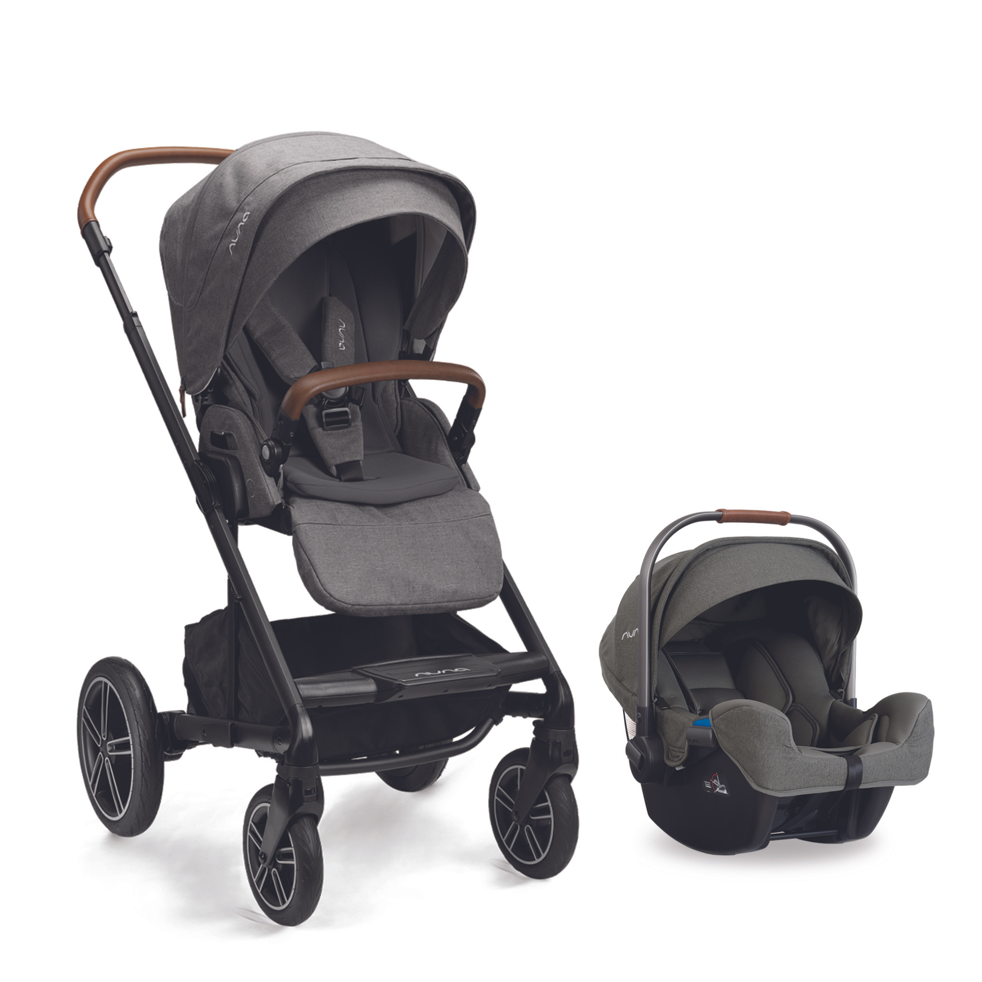 nuna grey stroller Nuna MIXX Next PIPA Travel System | Travel System