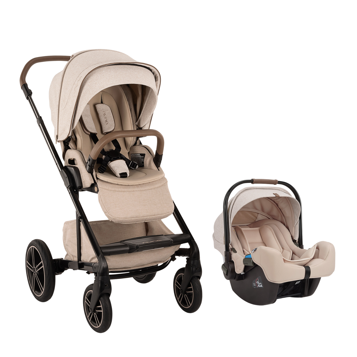 NUNA Mixx Next + Pipa Travel System Macaron Collection