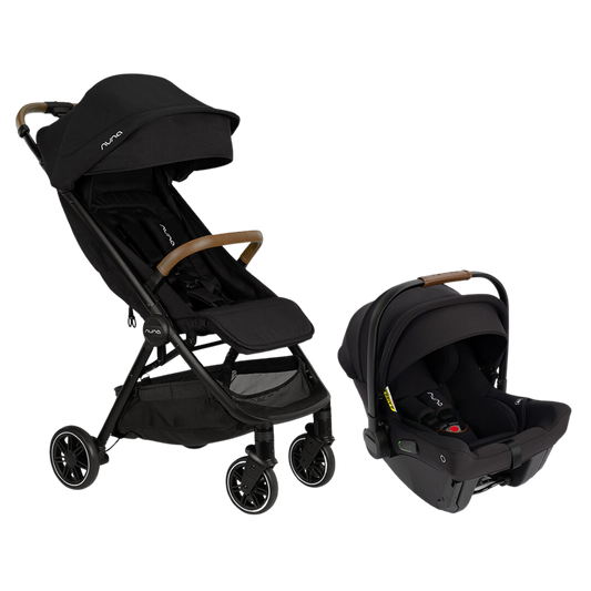 NUNA TRVL + Pipa Urbn Travel System - Caviar