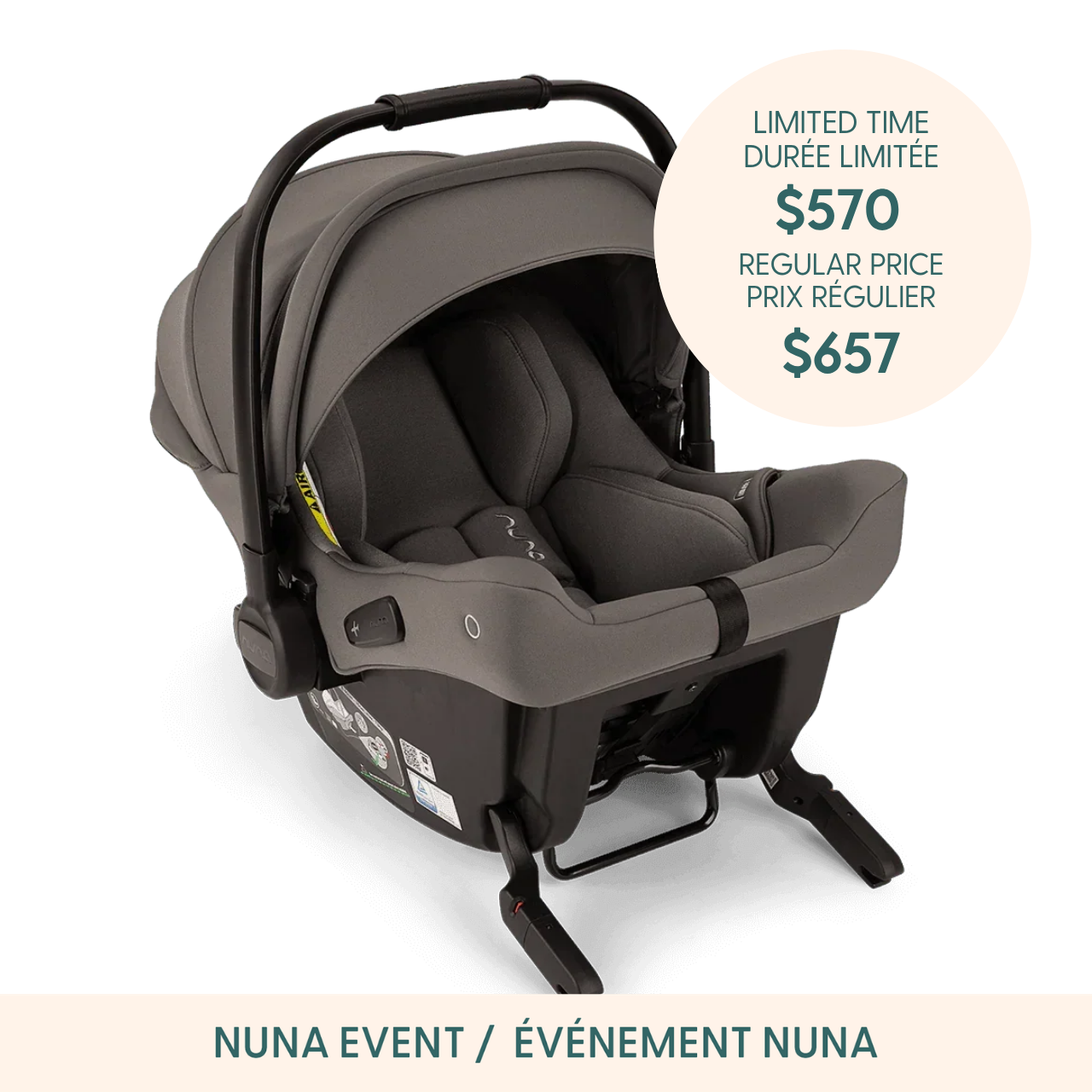 NUNA PIPA Urbn Infant Car Seat