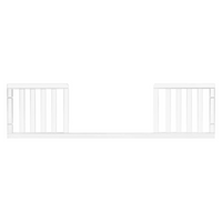 Thumbnail for NURSERY WORKS Altair Toddler Bed Conversion Kit - Clear Acrylic