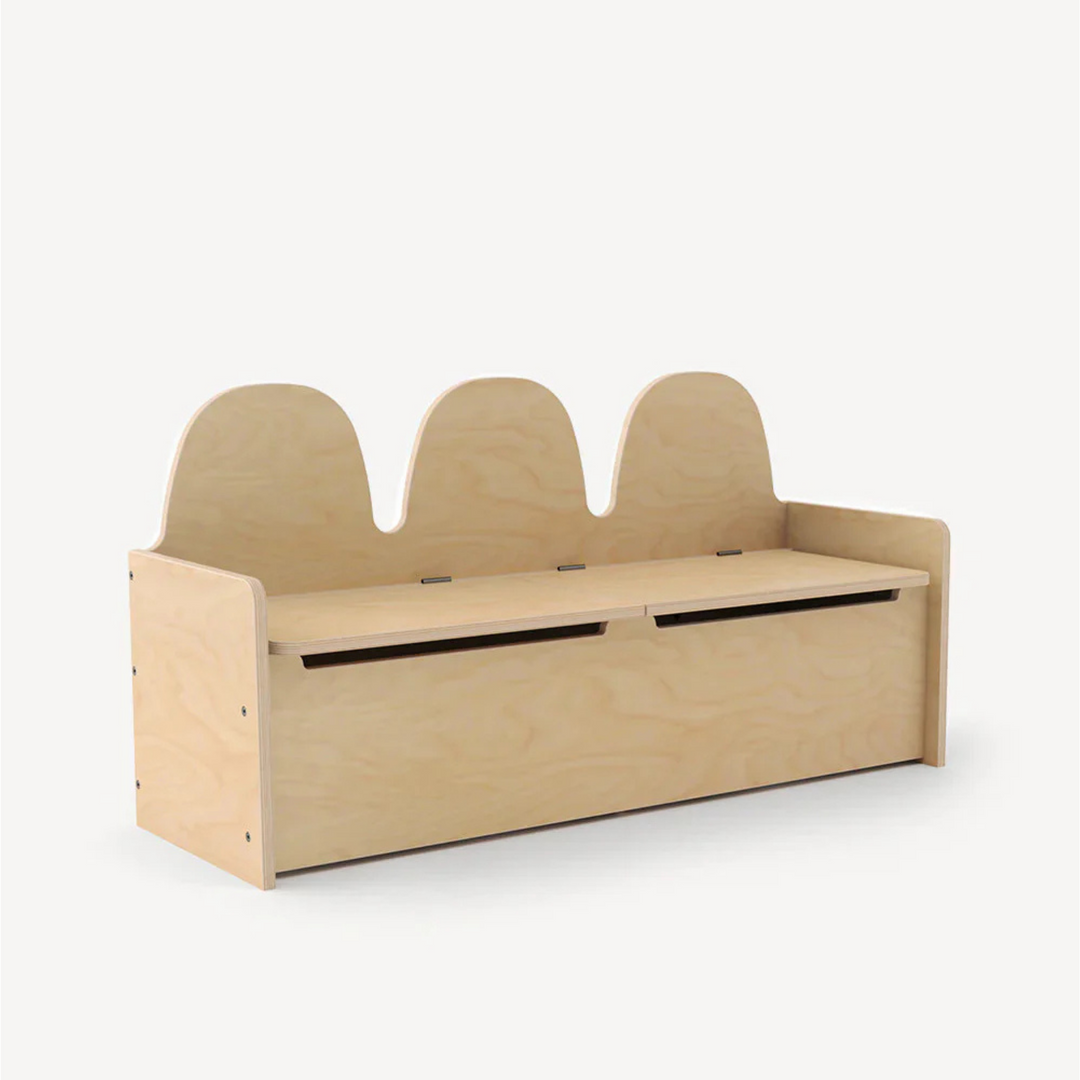 OEUF Camel Storage Bench - Birch