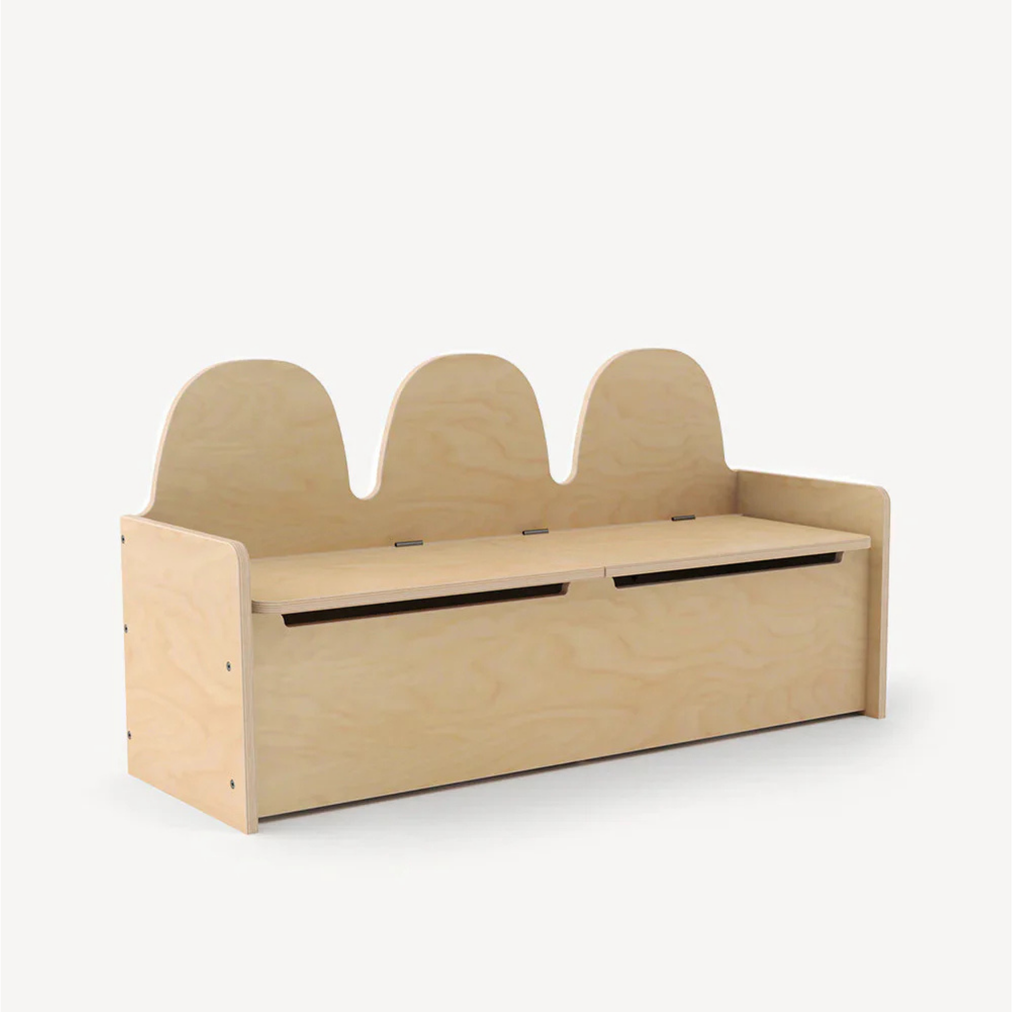 OEUF Camel Storage Bench - Birch
