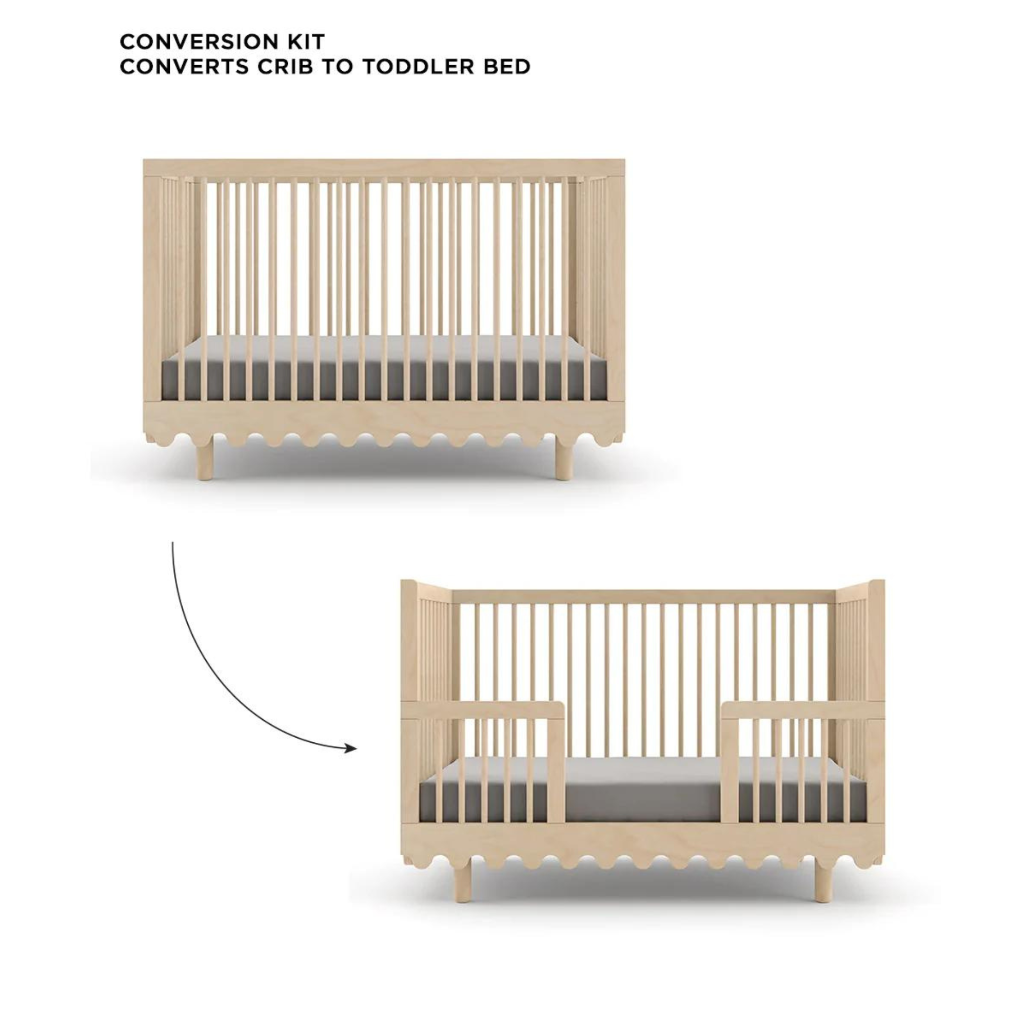 OEUF Moss Crib Conversion Kit