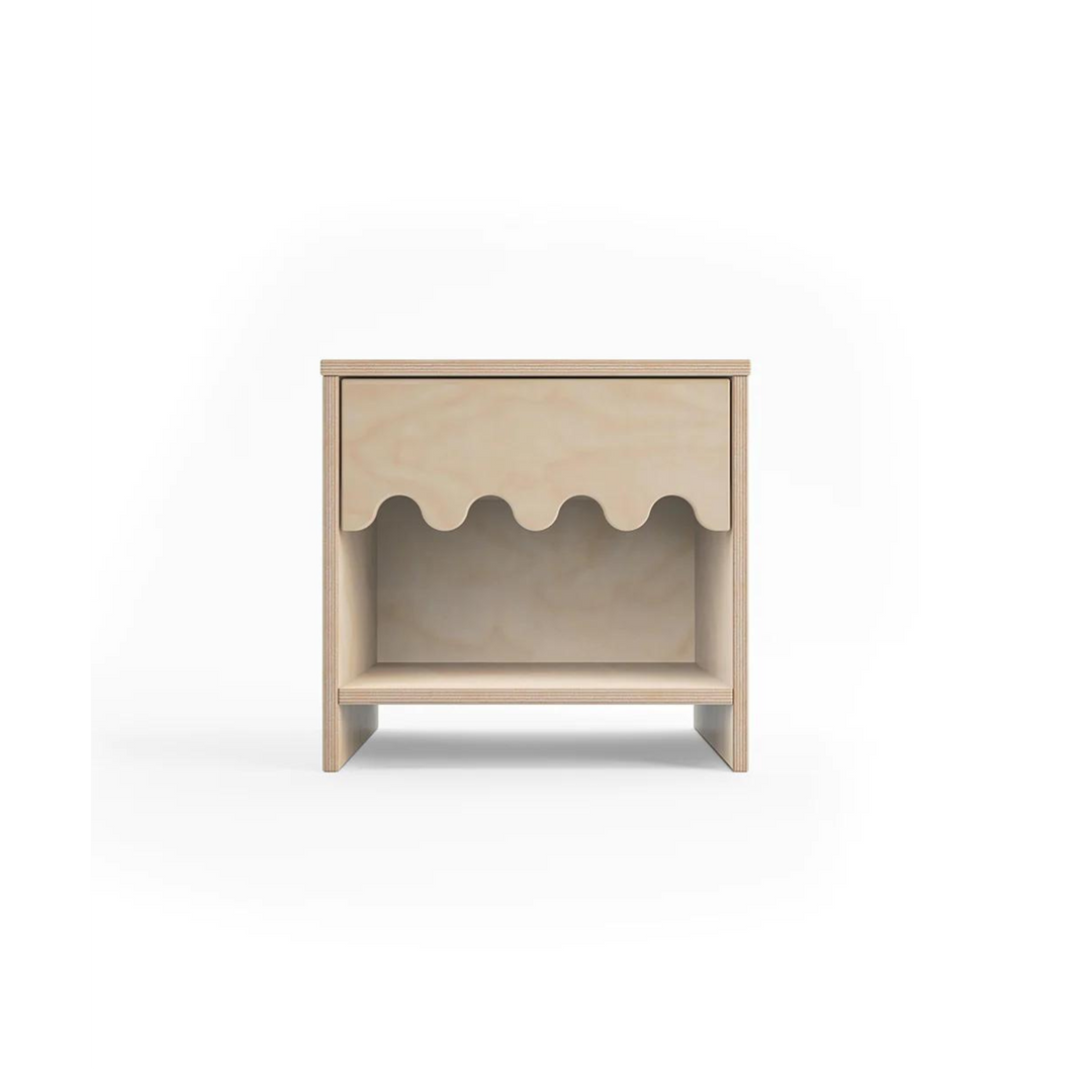 OEUF Table de nuit Moss - Bouleau