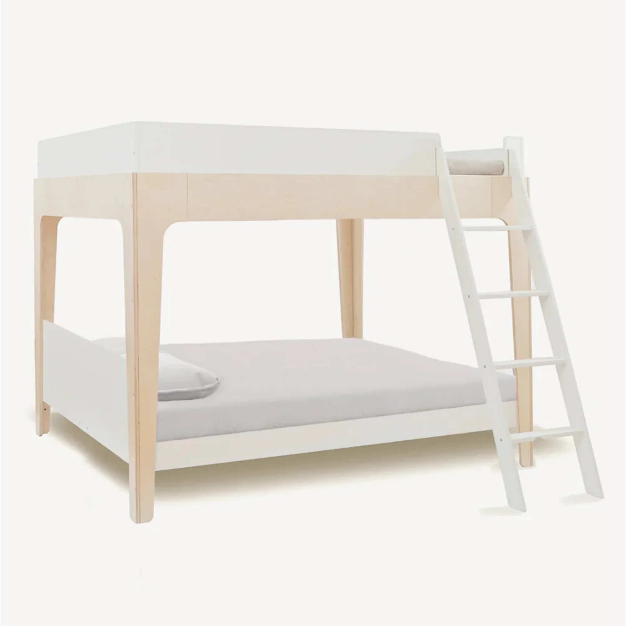 OEUF Perch Bunk Bed Full Size - White/Birch