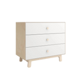 OEUF Sparrow 3-Drawer Dresser - Birch/White