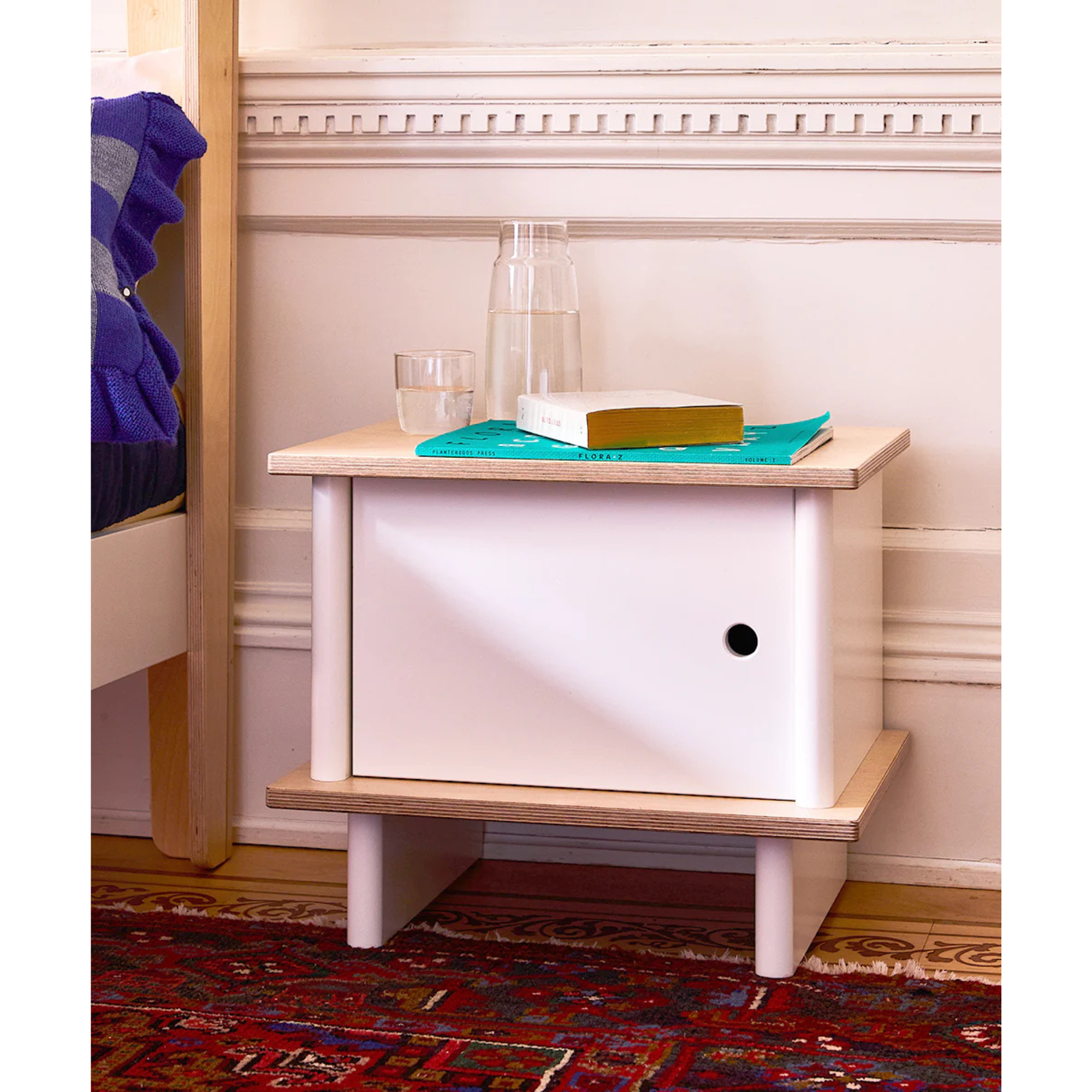 OEUF ML Night Stand - White/Birch