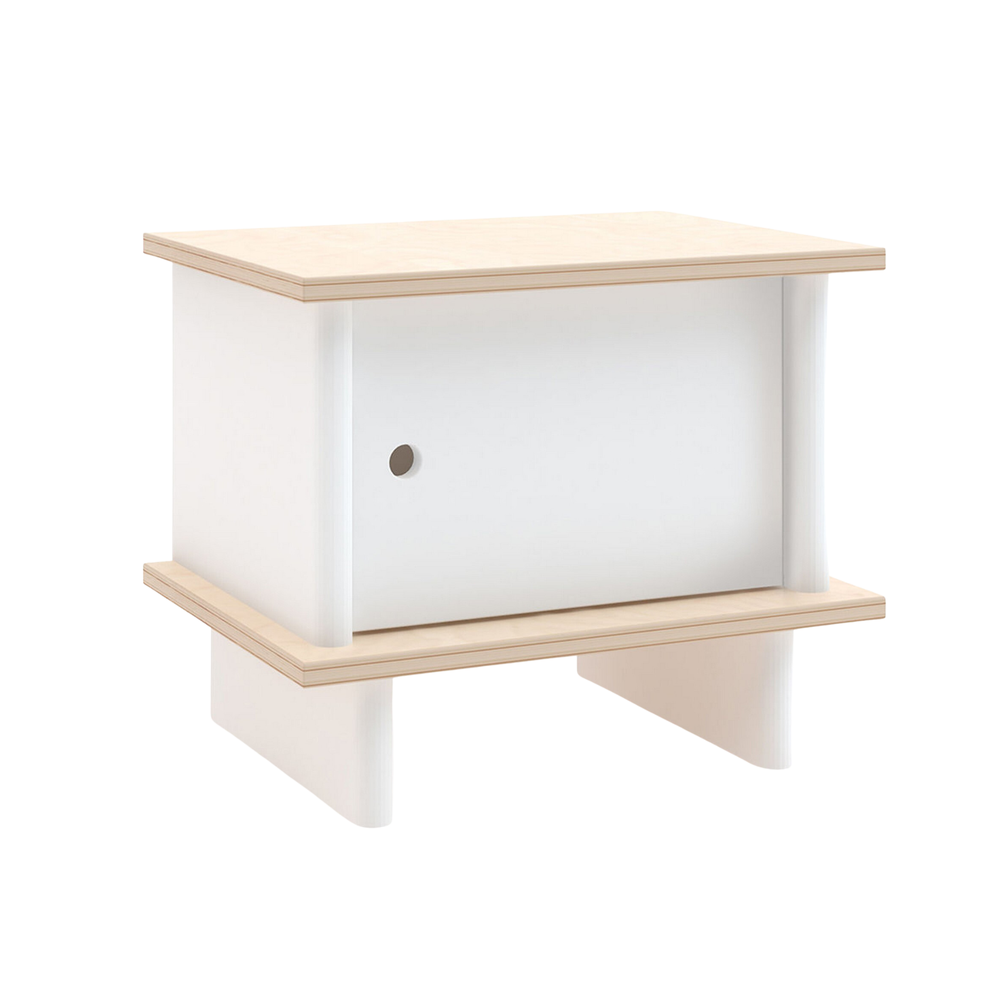 OEUF ML Night Stand - White/Birch