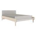 OEUF River Full Bed - White/Birch
