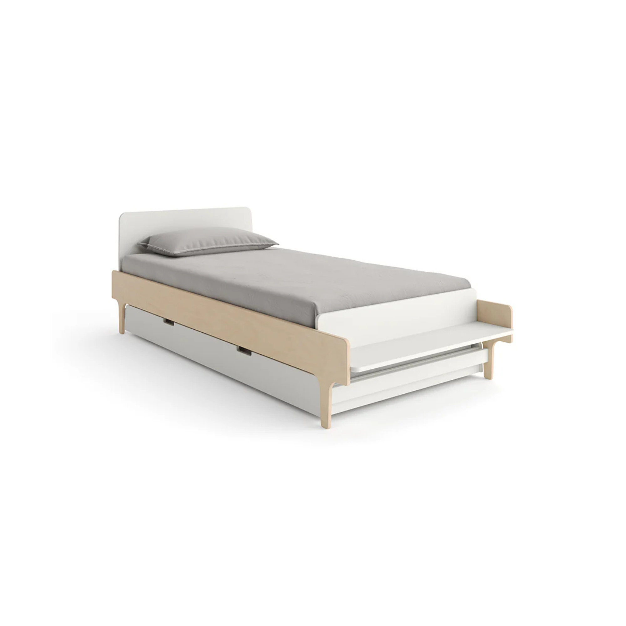 OEUF River Trundle Bed - White