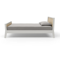 Thumbnail for OEUF Sparrow Twin Bed - White/Birch