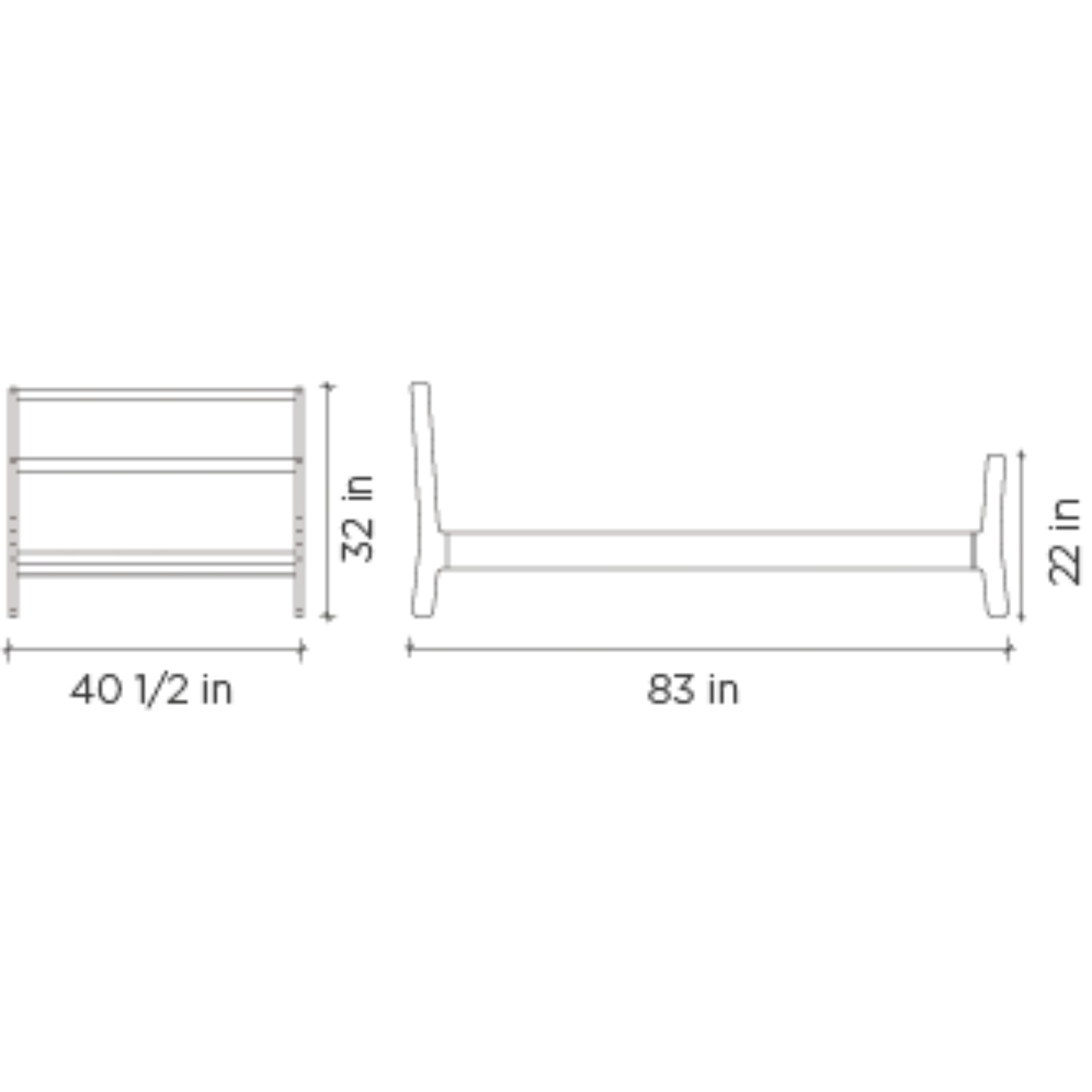 OEUF Sparrow Twin Bed - White/Birch