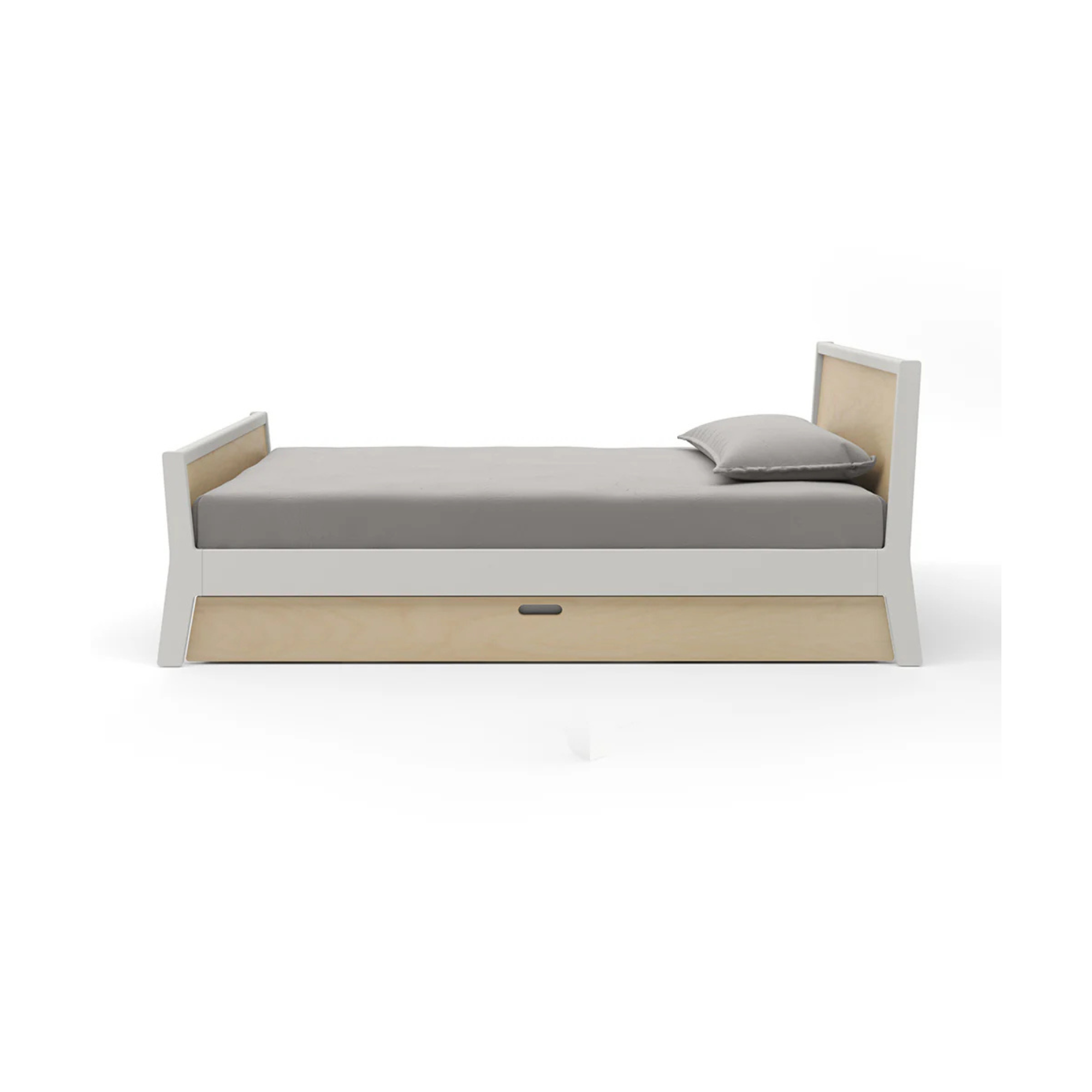 OEUF Sparrow Twin Bed - White/Birch