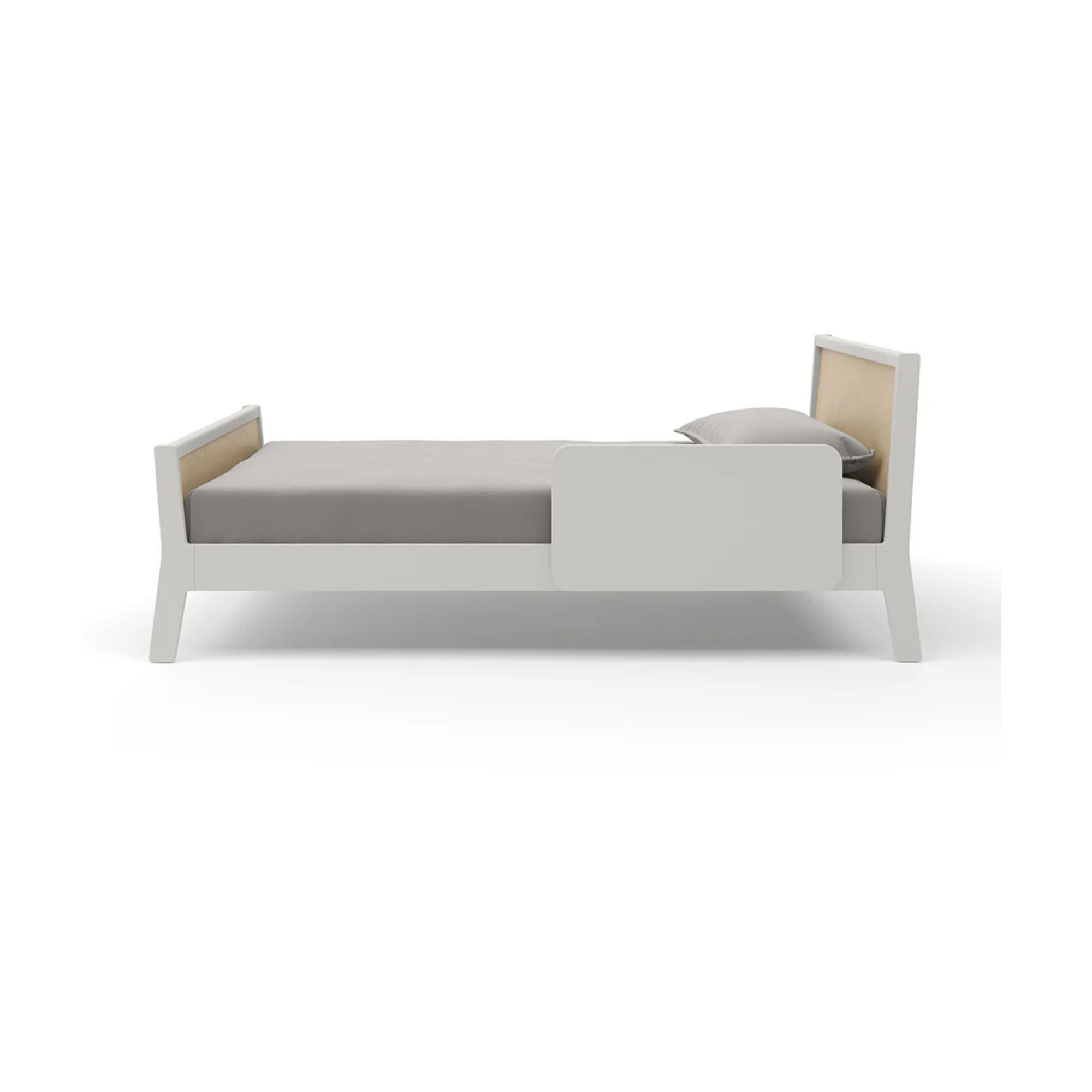 OEUF Sparrow Twin Bed - White/Birch