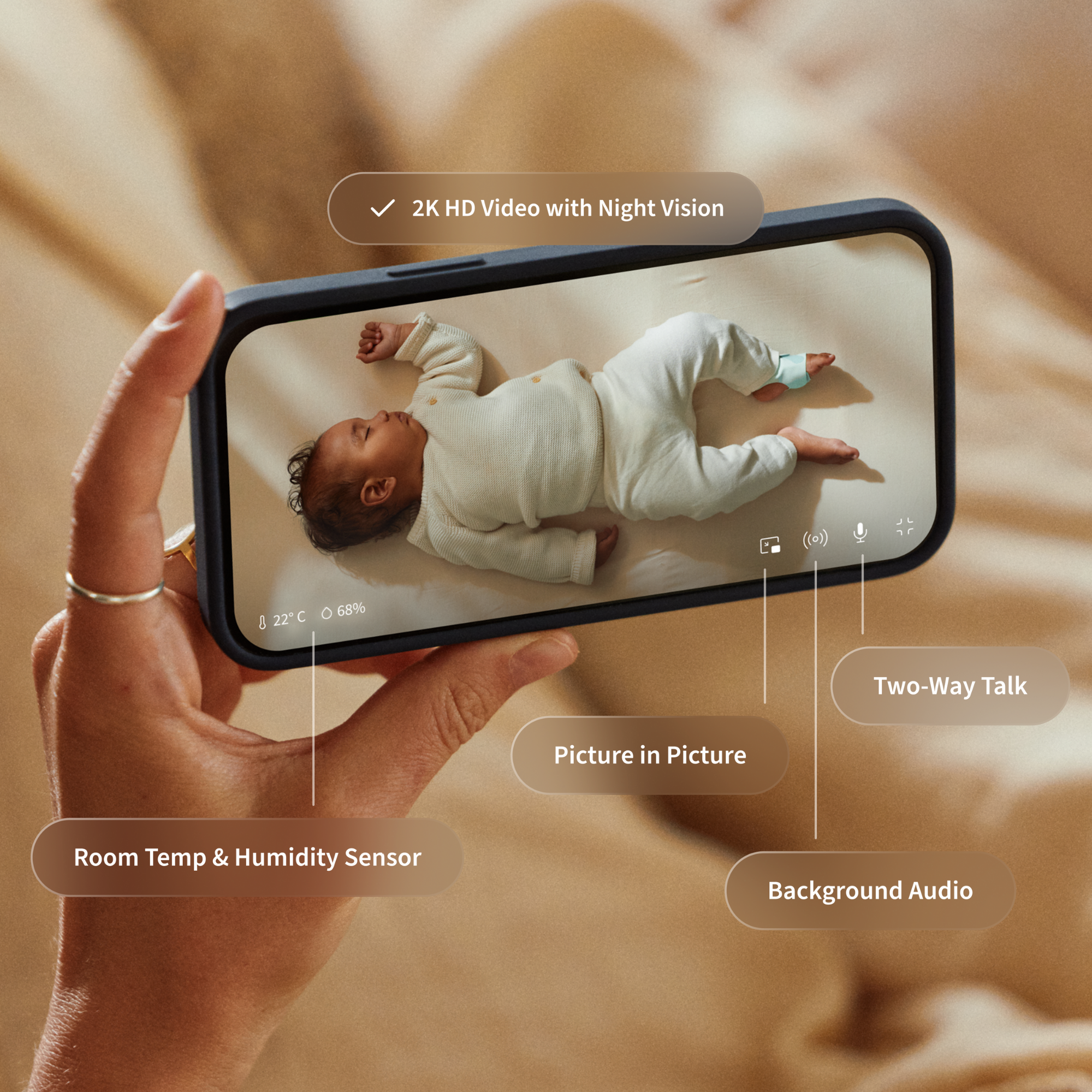 Caméra de vision de rêve OWLET