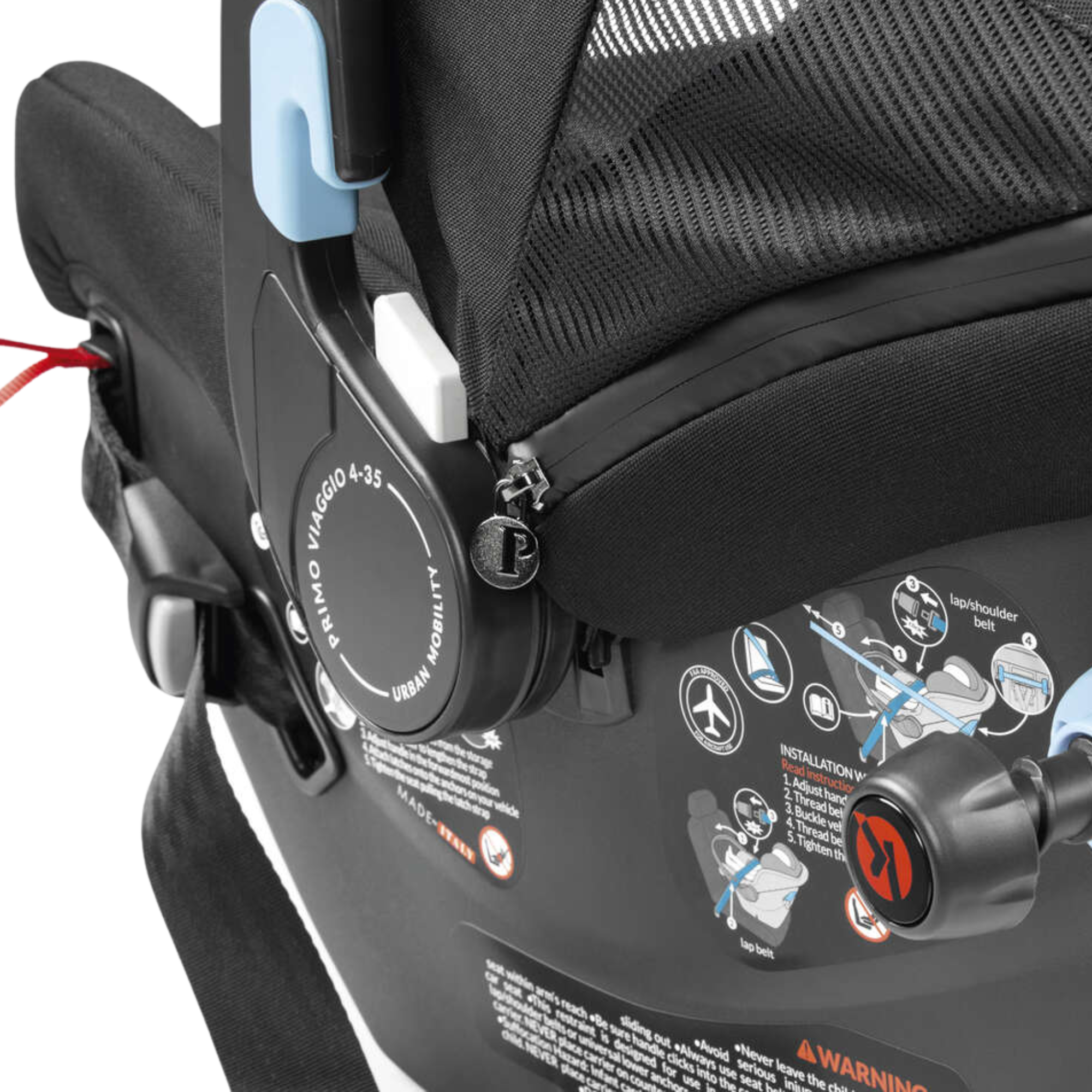 PEG Primo Viaggio 4-35 Urban Mobility Infant Car Seat - True Black