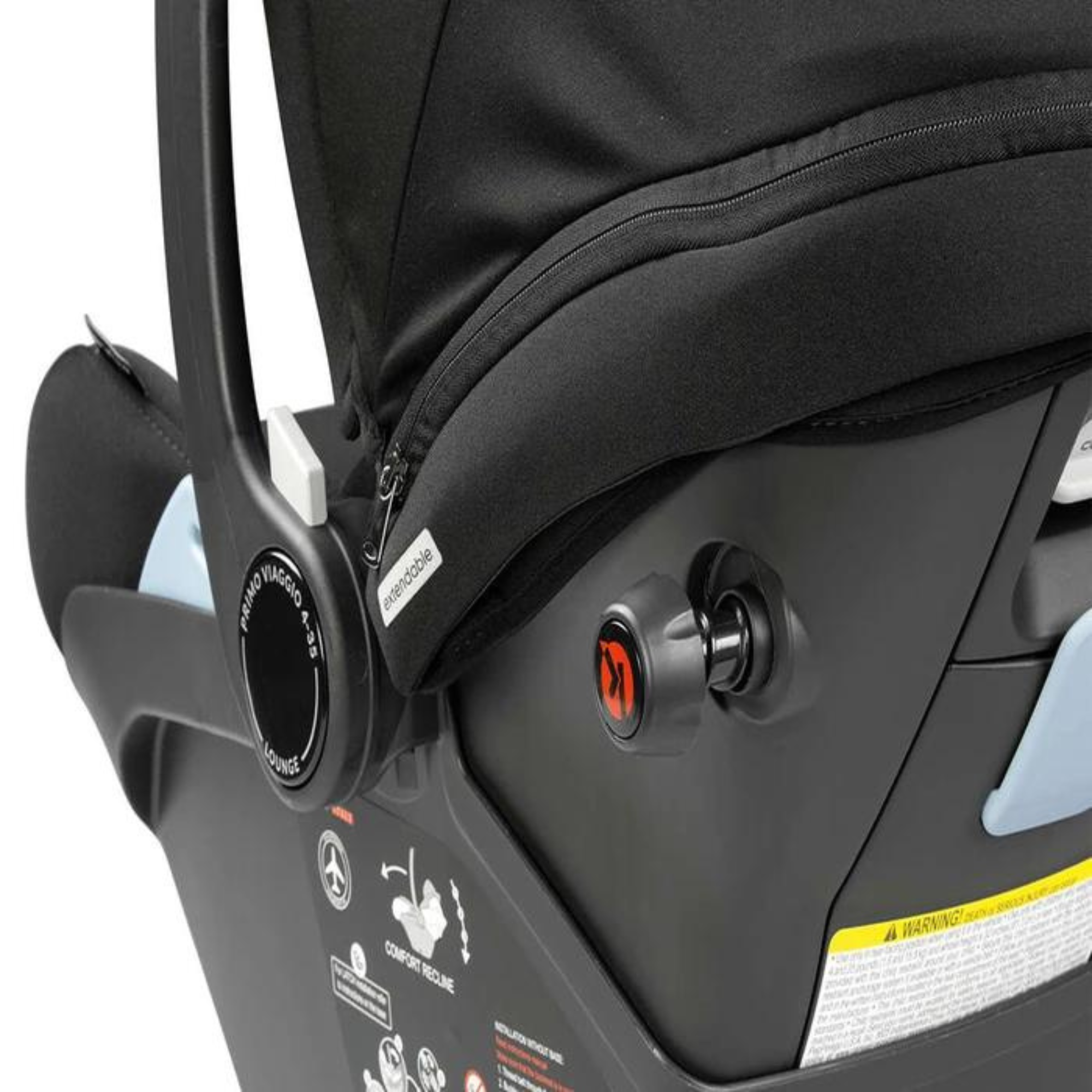 PEG Primo Viaggio SIP 4-35 Lounge on Wheels - True Black