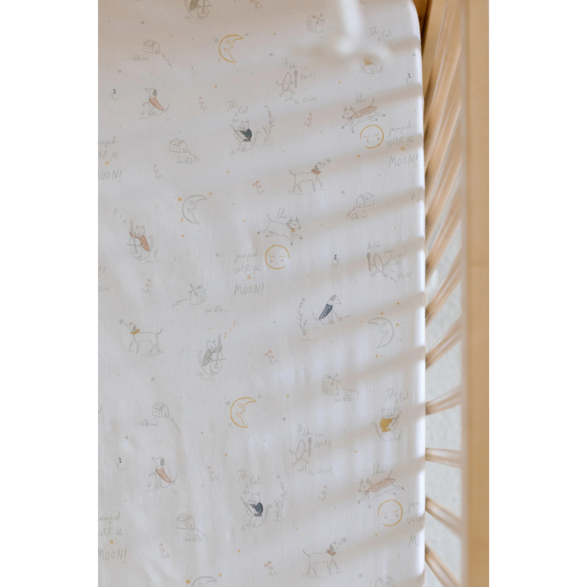 PEHR Crib Sheet - Over the Moon