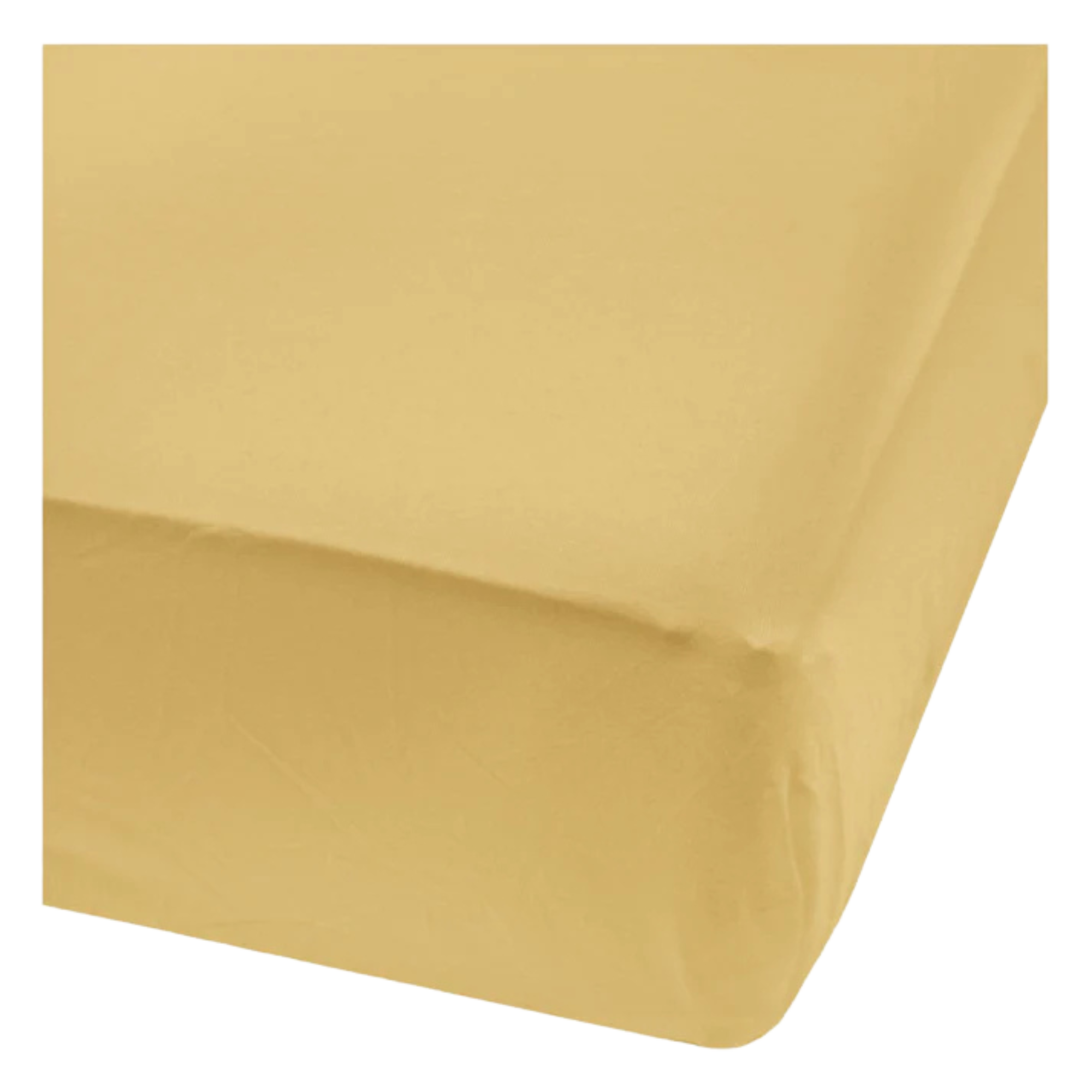 PERLIMPINPIN Baby Bamboo Fitted Sheet - Curry
