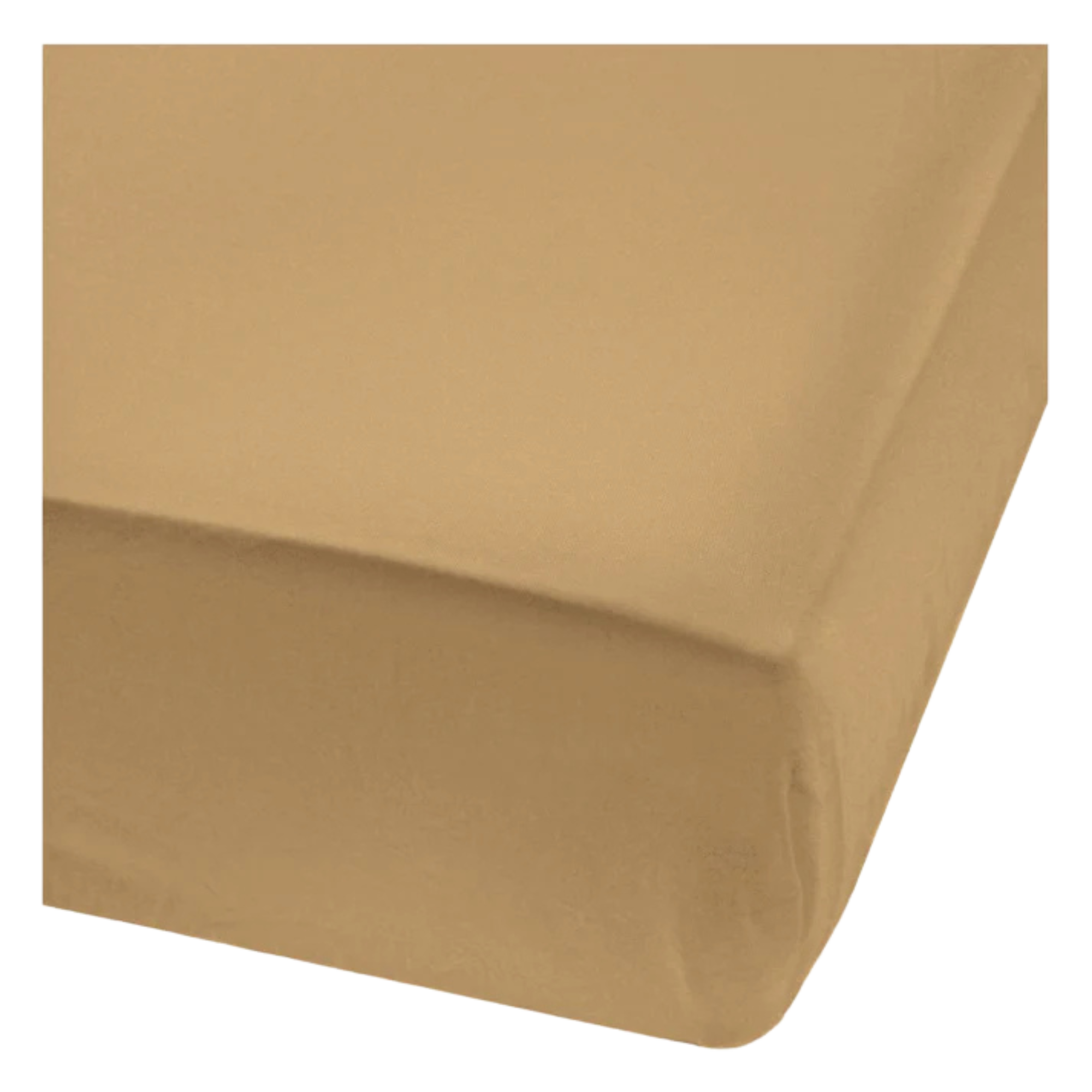 PERLIMPINPIN Baby Bamboo Fitted Sheet - Honey