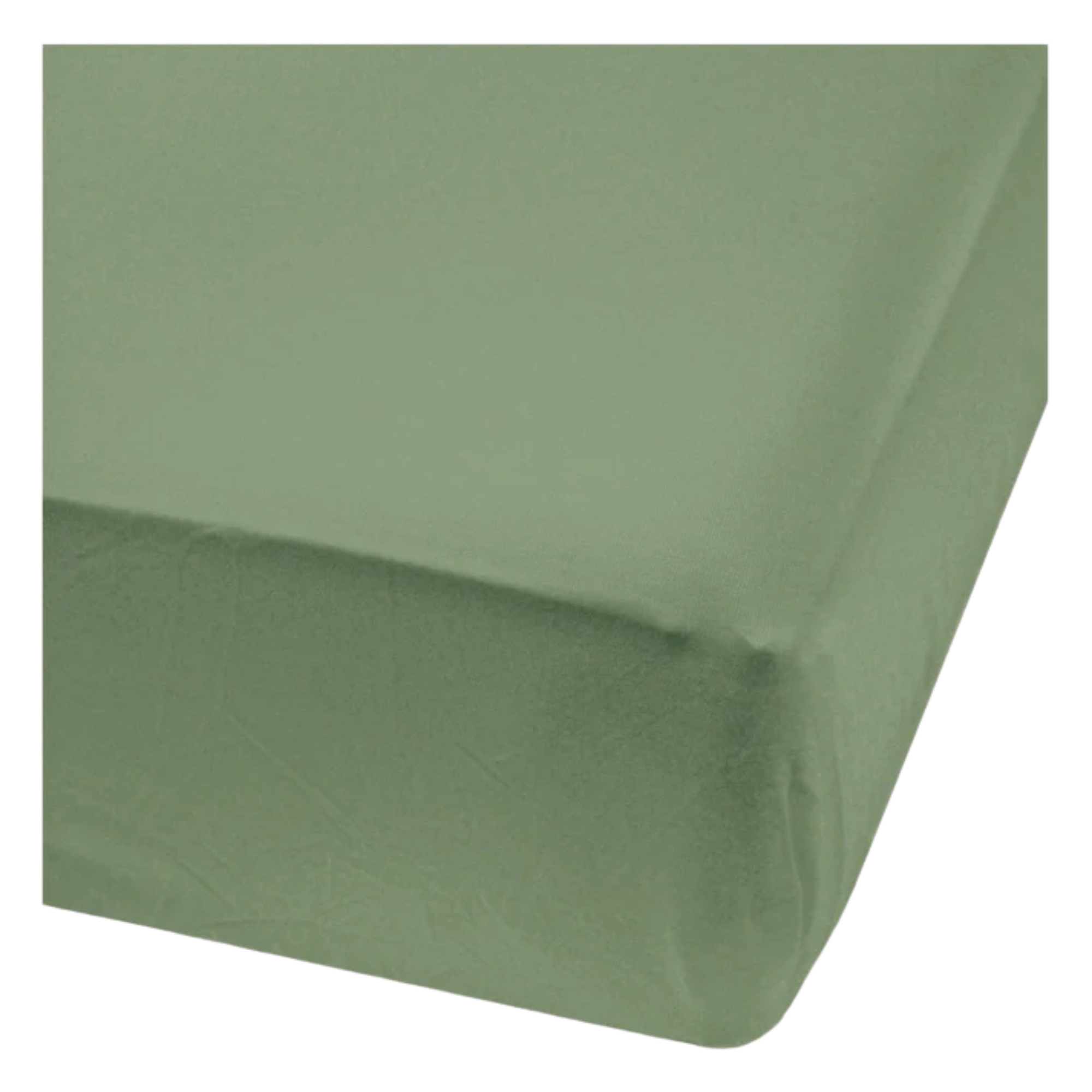 PERLIMPINPIN Baby Bamboo Fitted Sheet - Hunter Green
