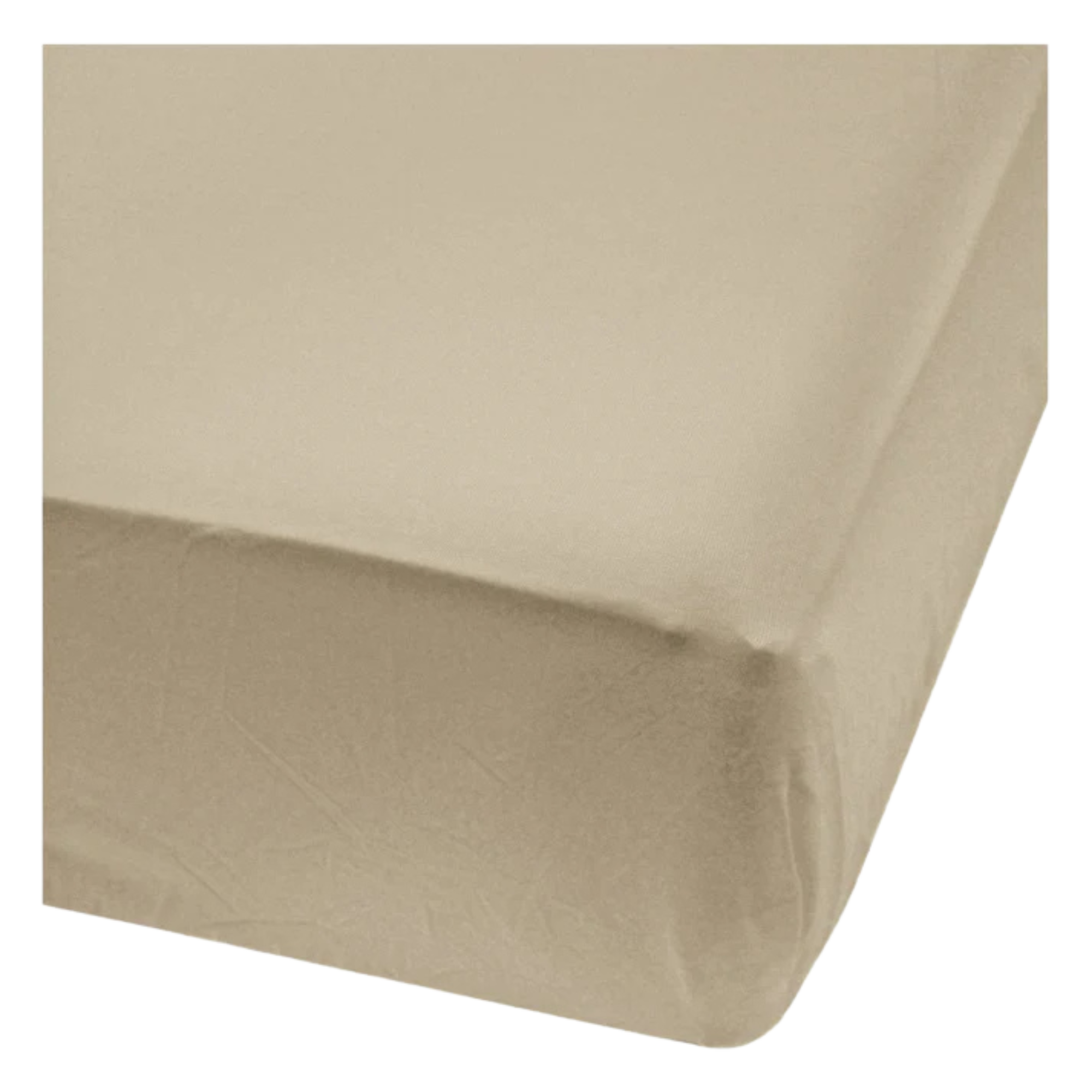 PERLIMPINPIN Baby Bamboo Fitted Sheet - Taupe