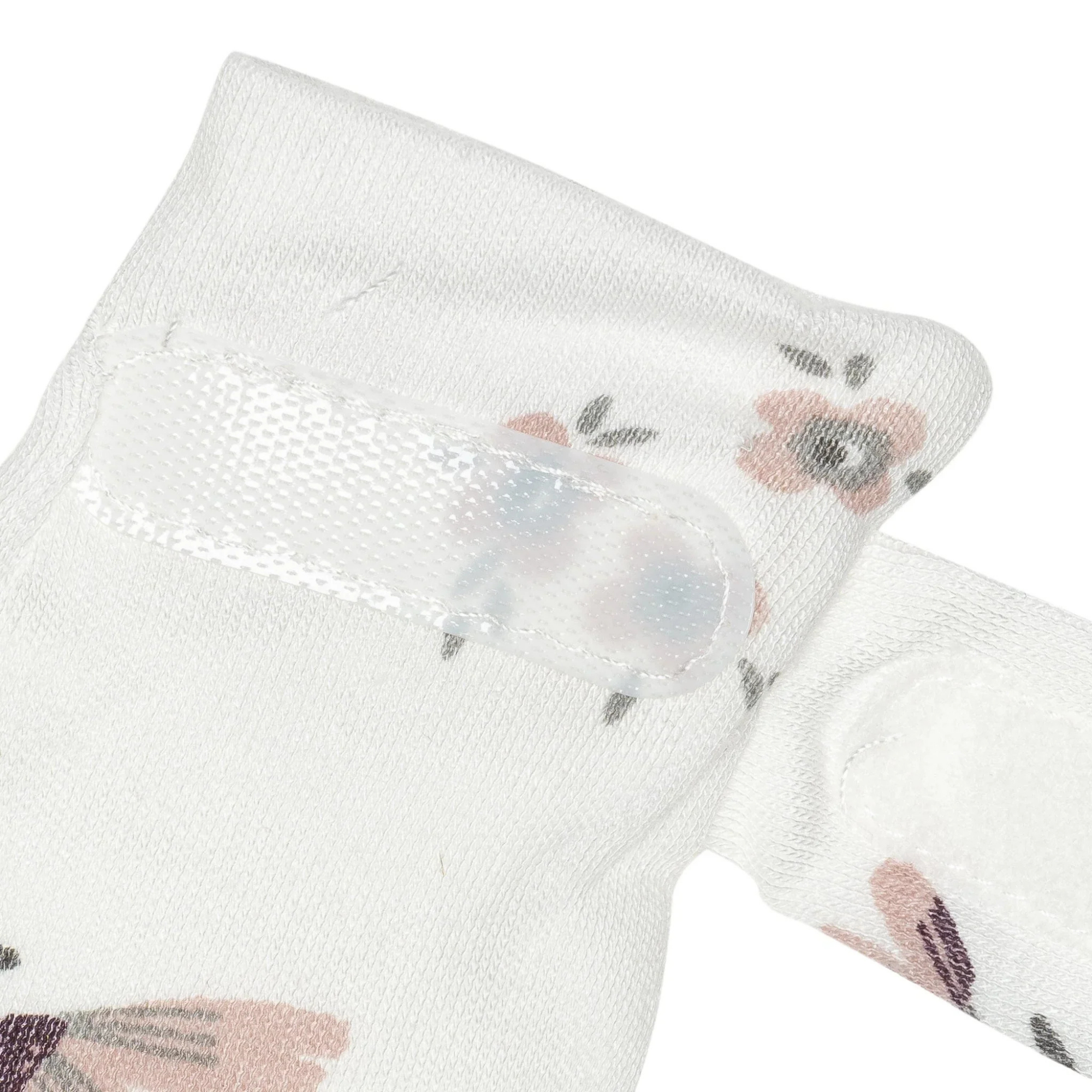 PERLIMPINPIN Bamboo Scratch Mittens - Watercolor Flowers