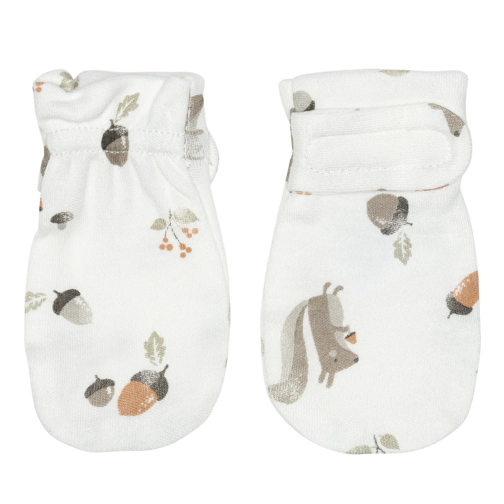 PERLIMPINPIN Bamboo Scratch Mitts - Squirrel