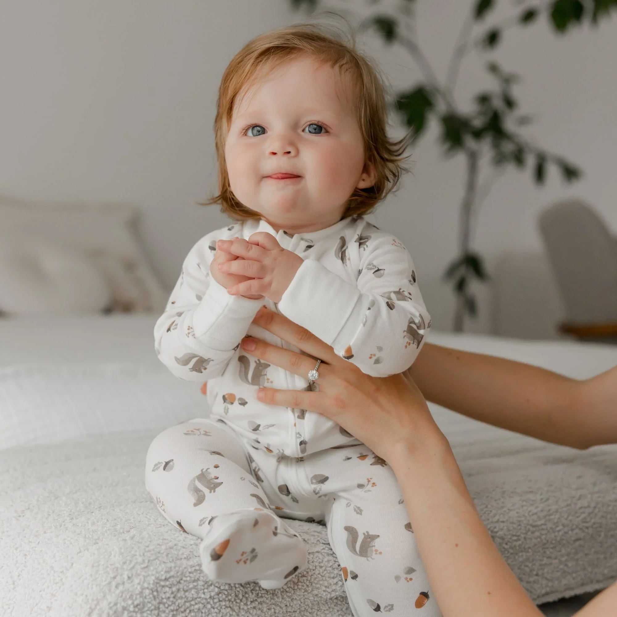 PERLIMPINPIN Bamboo Sleeper - Squirrel