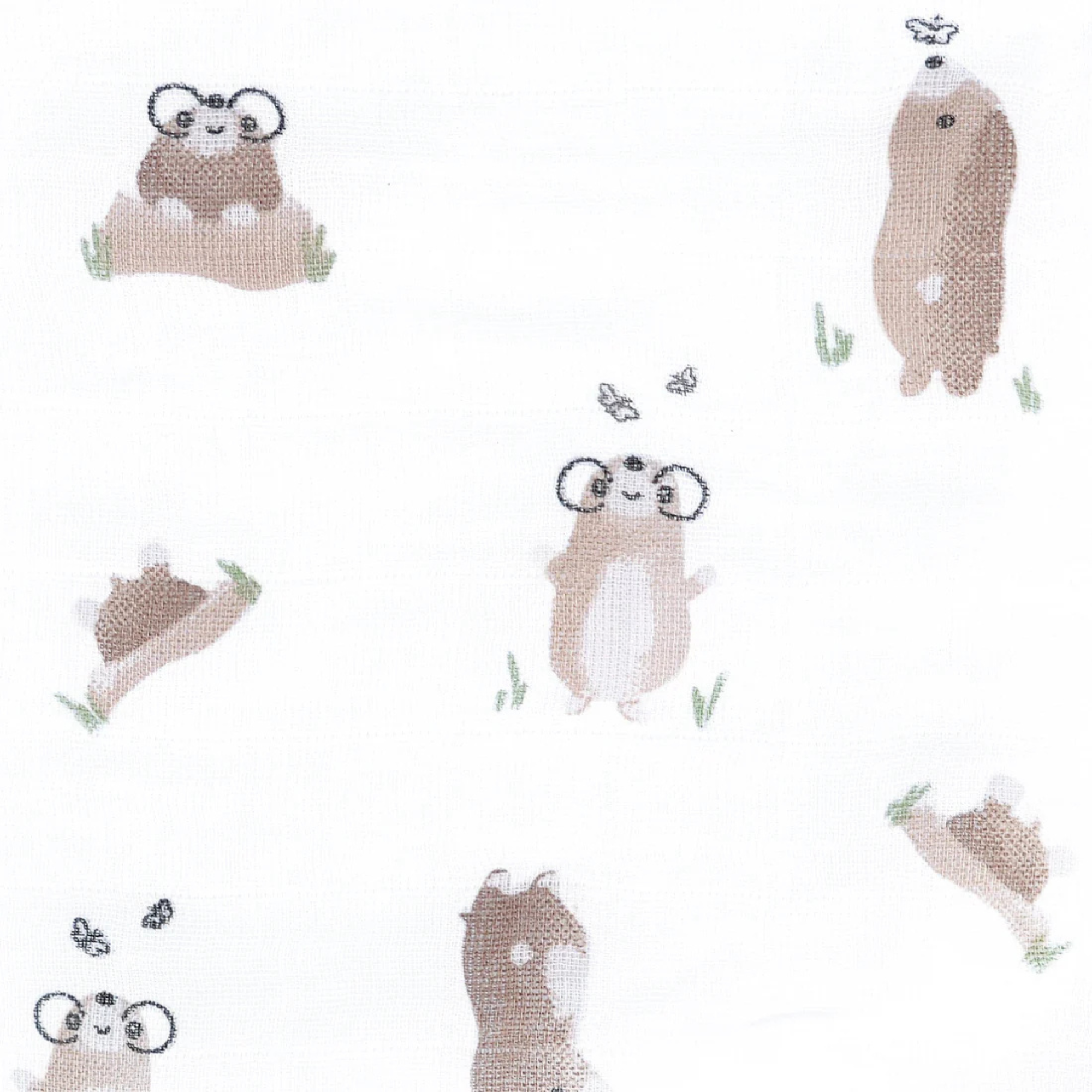 PERLIMPINPIN Cotton Muslin Sleep Bag 0.7T - Moles