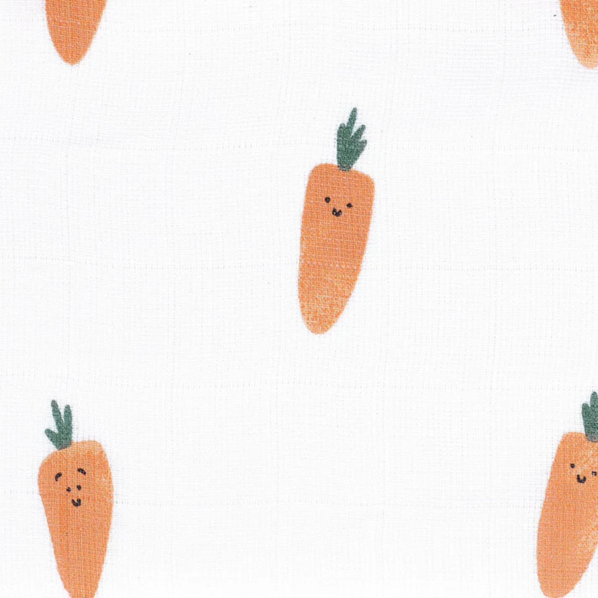 PERLIMPINPIN Cotton Muslin Swaddle - Carrots