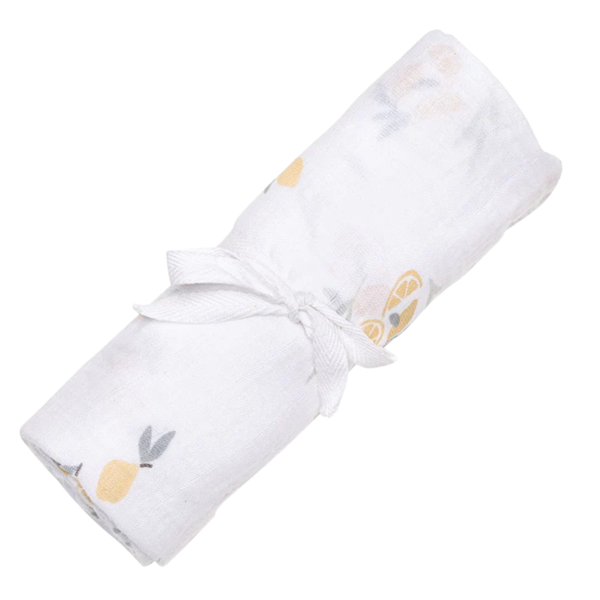 PERLIMPINPIN Cotton Muslin Swaddle - Lemons