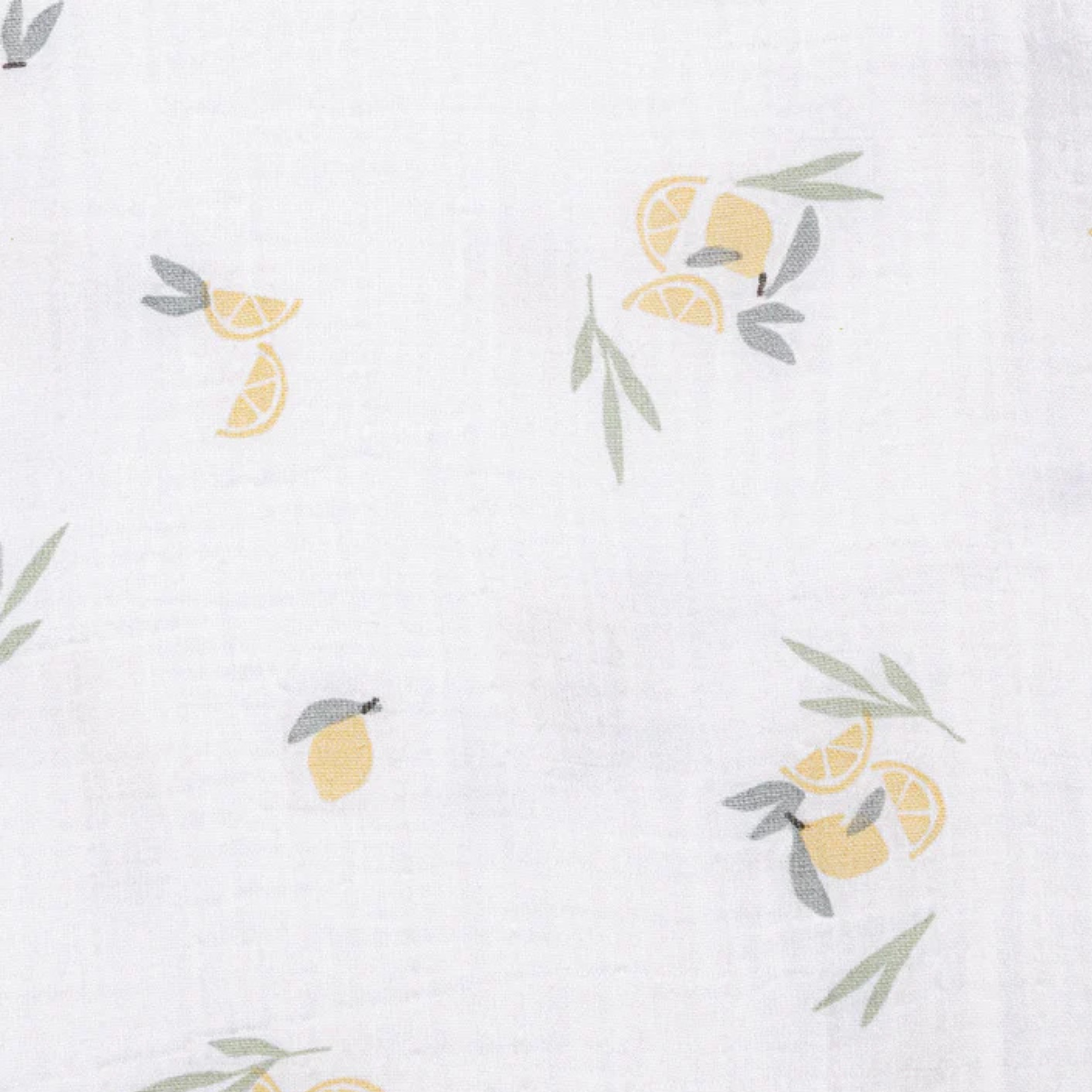 PERLIMPINPIN Cotton Muslin Swaddle - Lemons