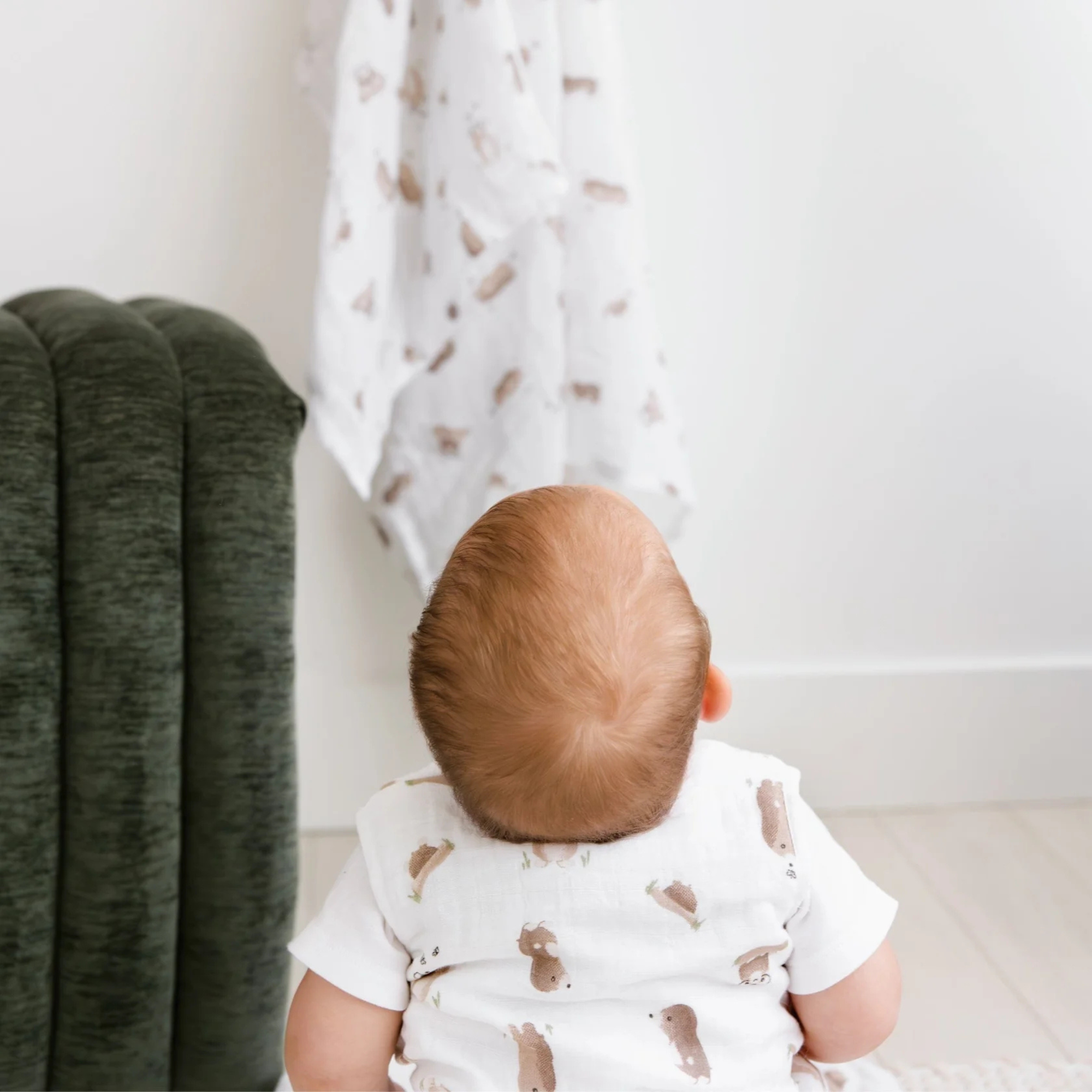 PERLIMPINPIN Cotton Muslin Swaddle - Moles