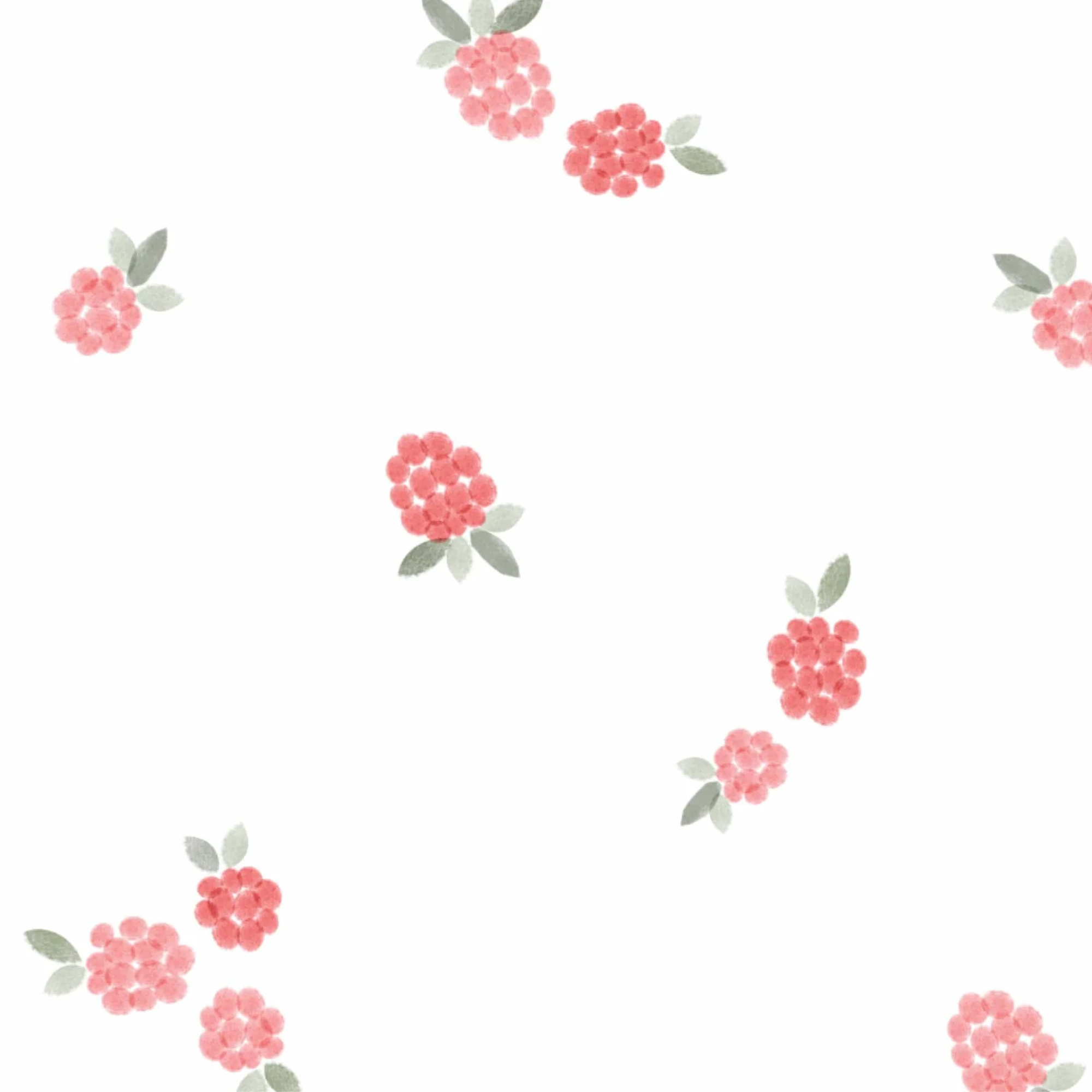 PERLIMPINPIN Cotton Muslin Swaddle - Raspberries
